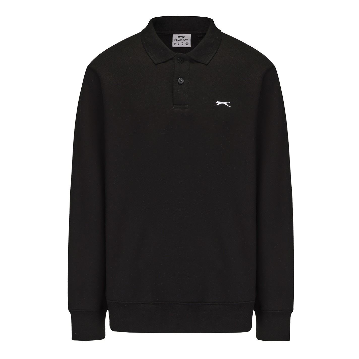 Slazenger Fleece Regular Fit Polo Shirt