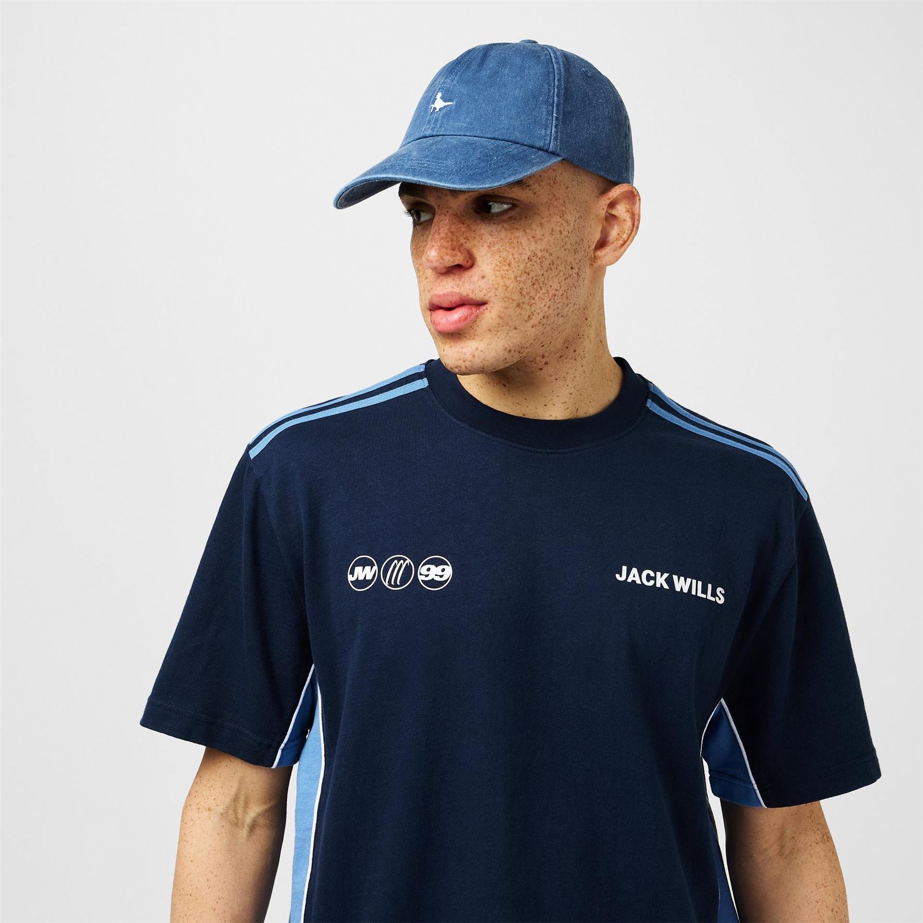 Jack Wills Retro Regular Fit Crew Neck T-Shirt