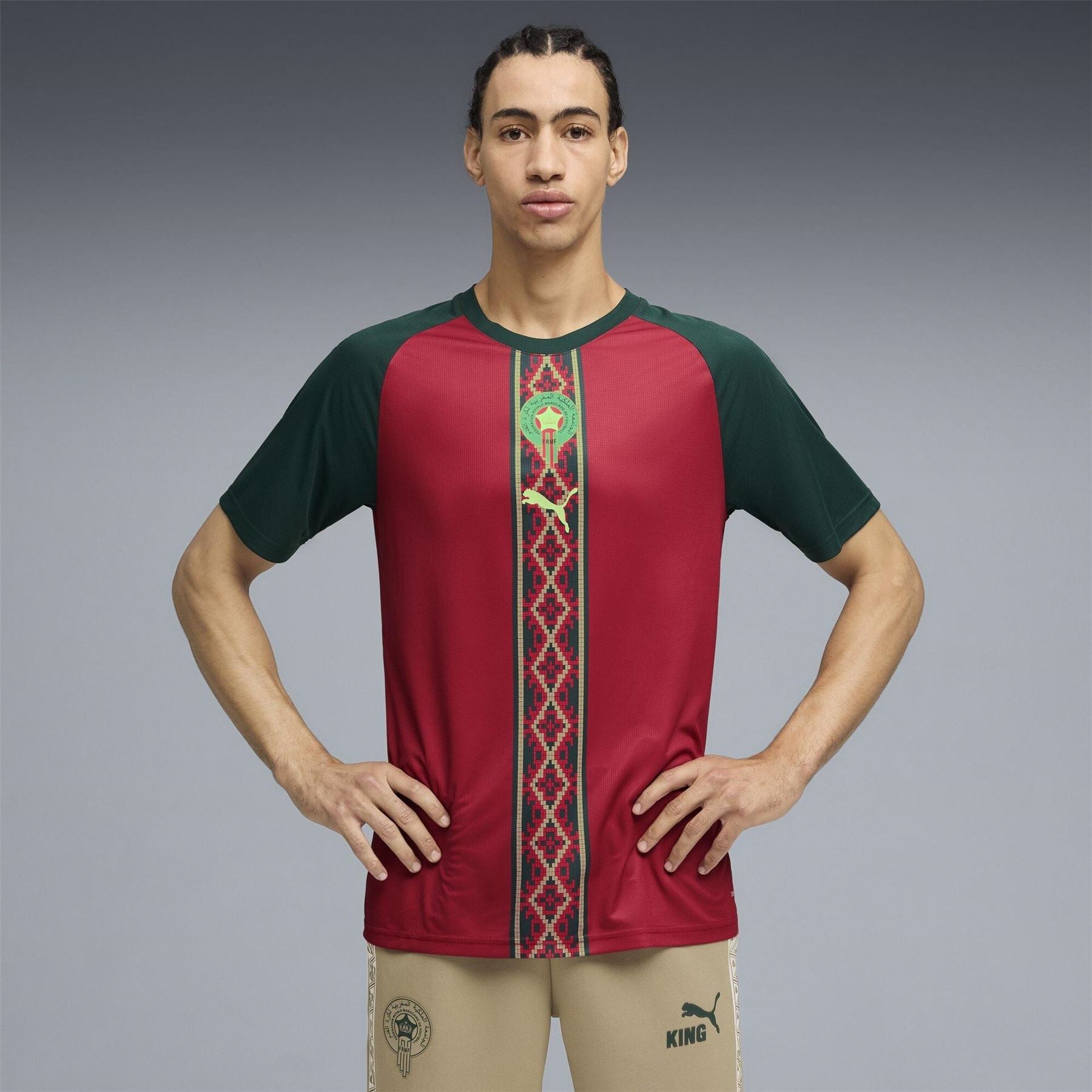 Puma Morocco Warm Up Shirt World Cup 2026