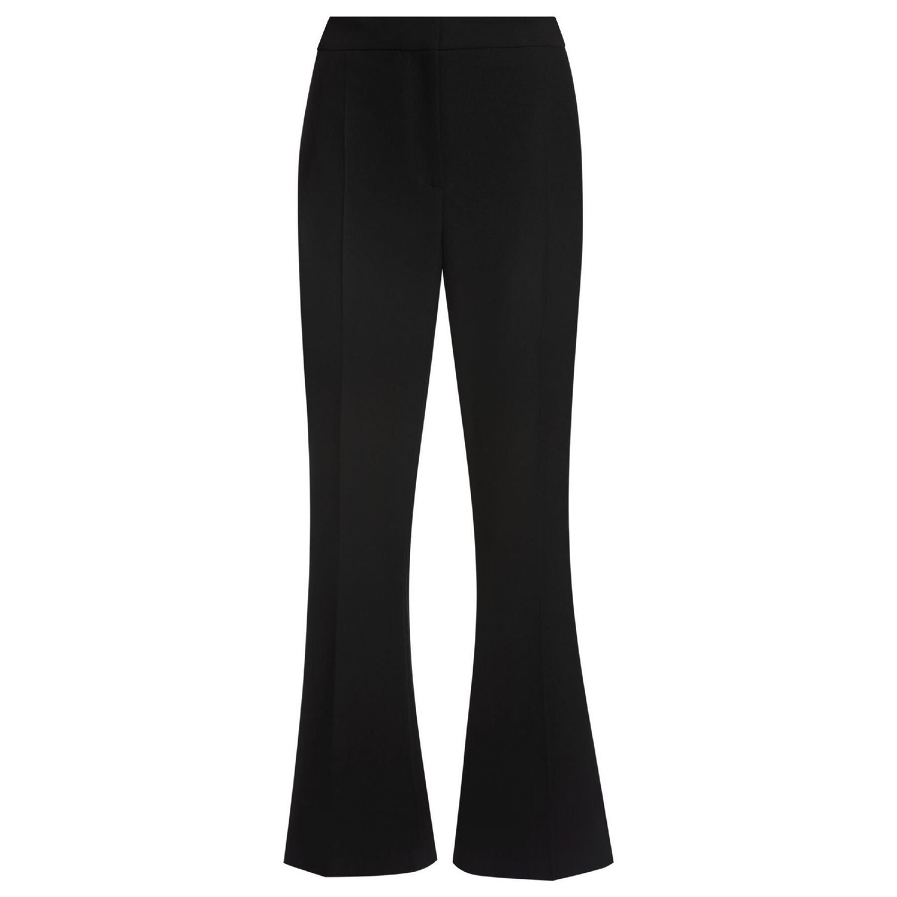 Boss Timasa1 Solid Patterned Straight Leg Trousers