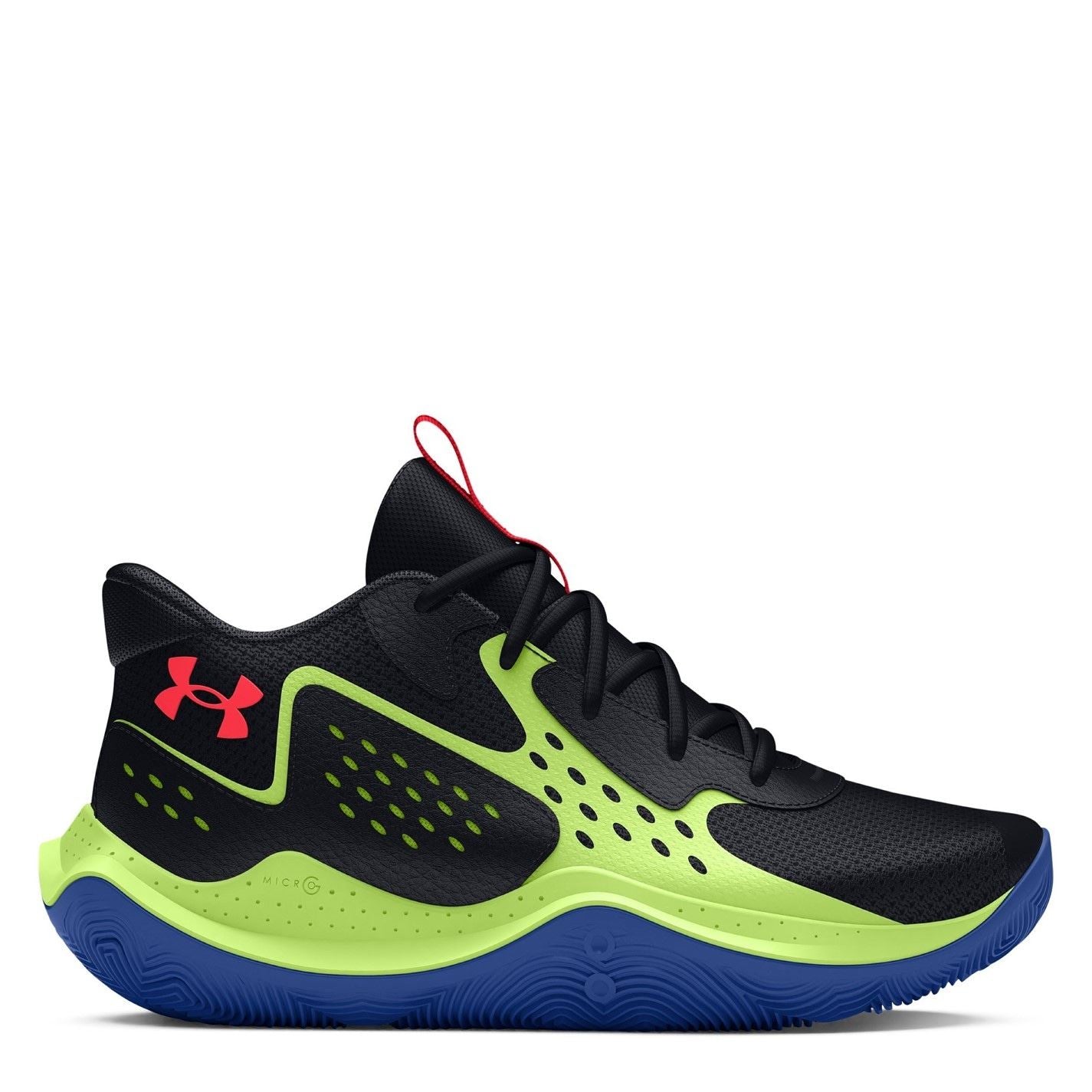 Under Armour Kids Jet 23 Graphic Print Basketball Canvas Low Top Sneakers