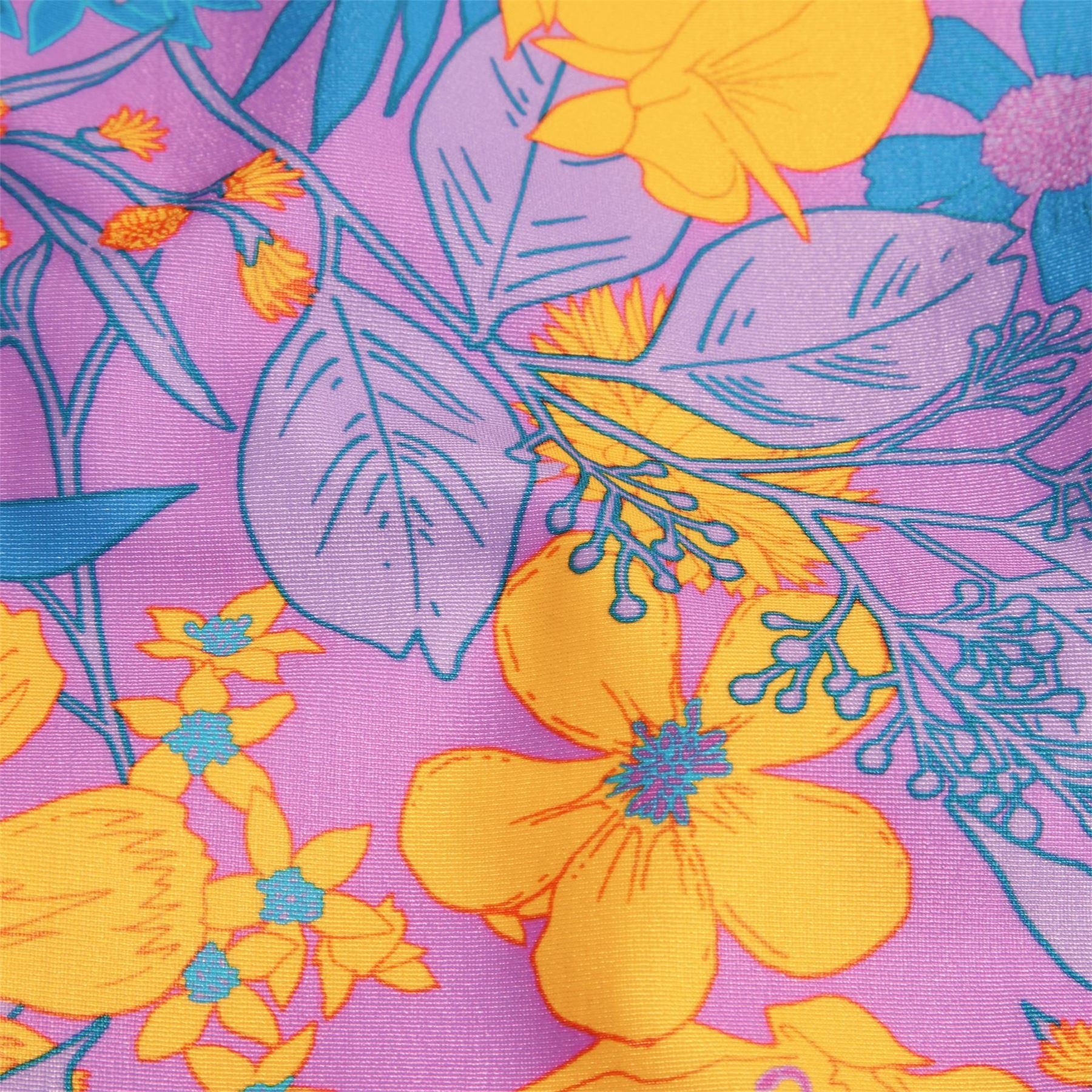 Speedo Allover Floral Patterned Swimsuit