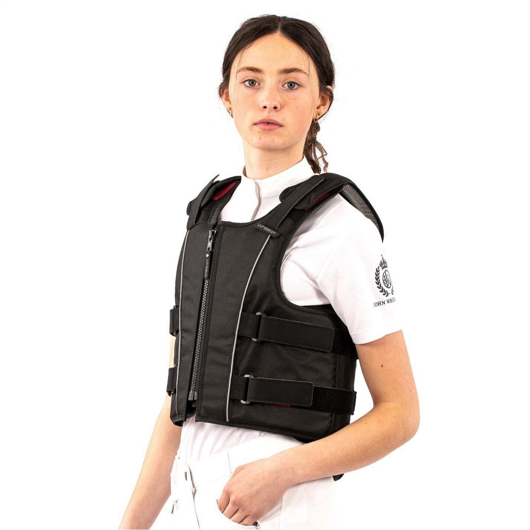John Whitaker Body Protector In Black Beta Level 3