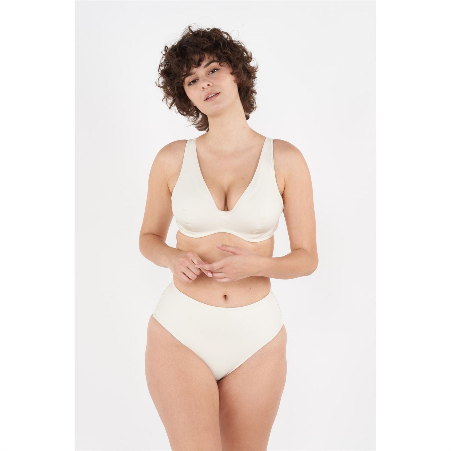 Maison Lejaby Nouvvge Fctri Solid Pattern Bikini