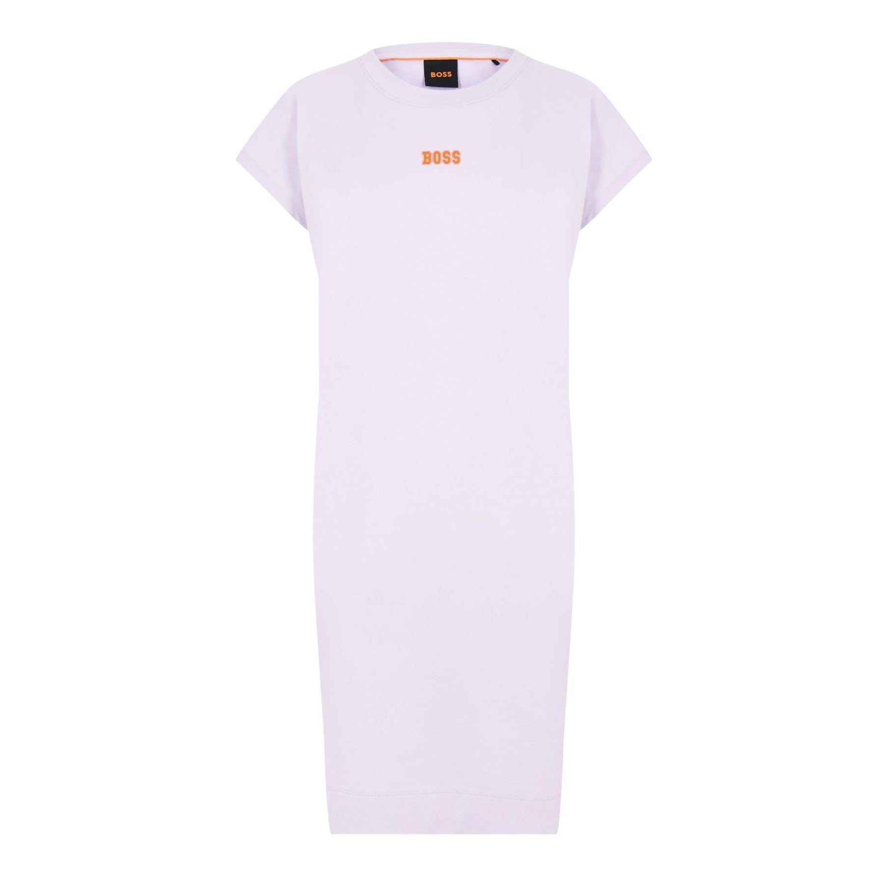Boss Crew Neck Mini T-Shirt Dress