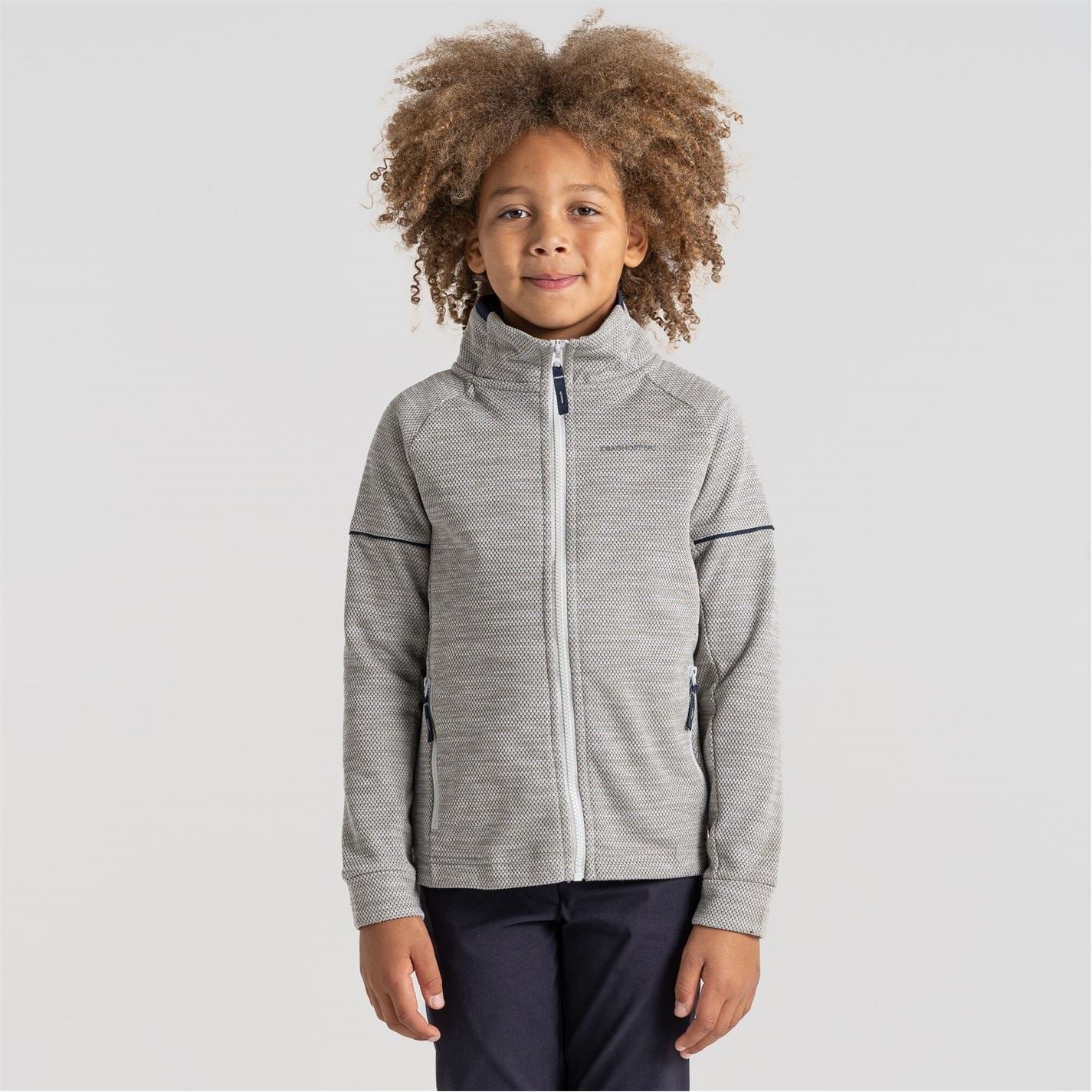 Craghoppers Kids Crag Nico Hooded Full Zip Fleece