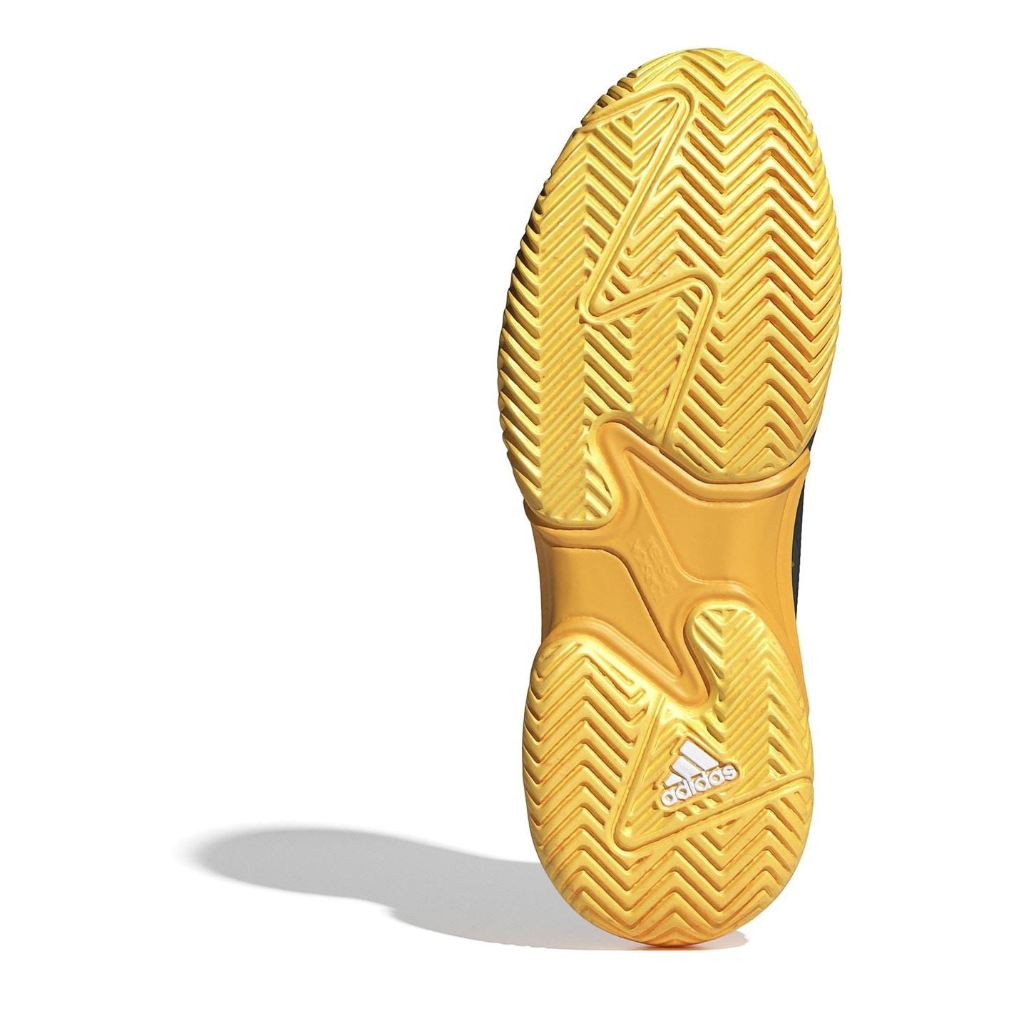 adidas Barricade 13 Low Top Round Toe Flat Heel Sneakers