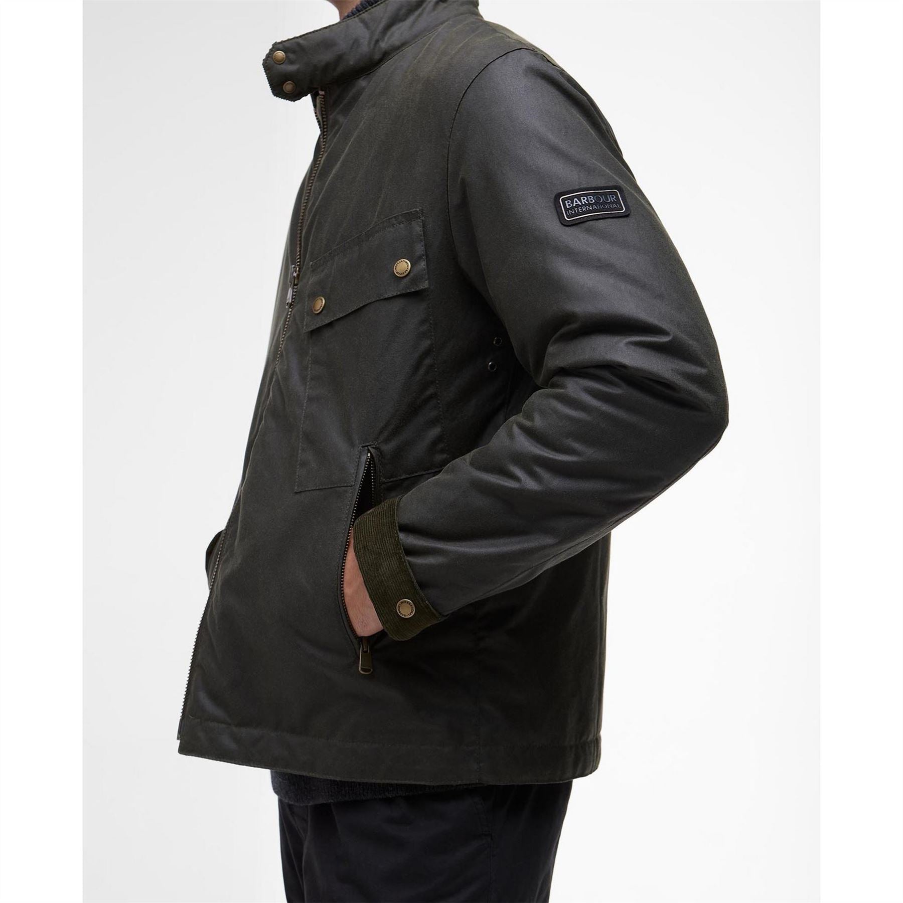 Barbour International Chard Waxed Jacket