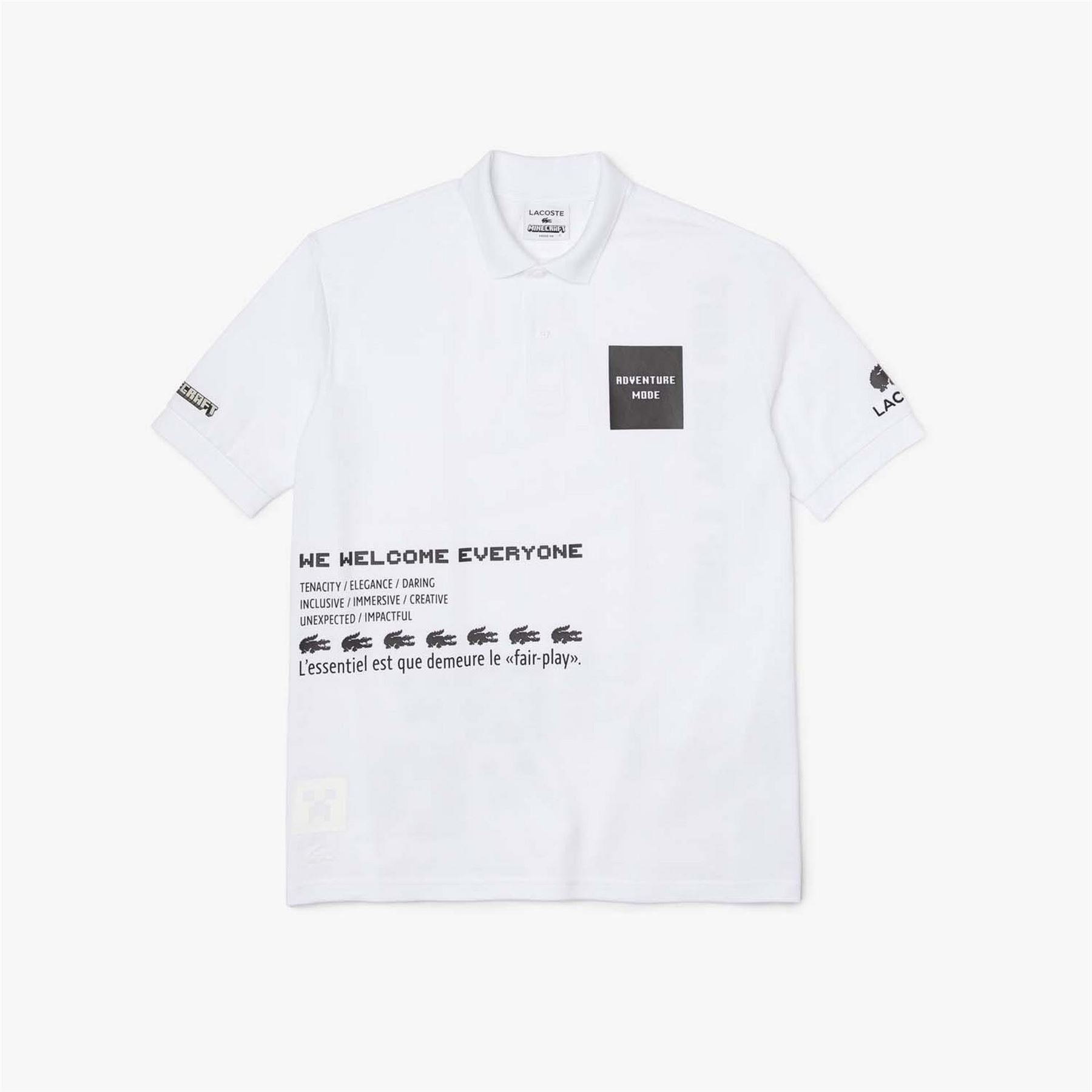 Lacoste X Minecraft Polo Shirt