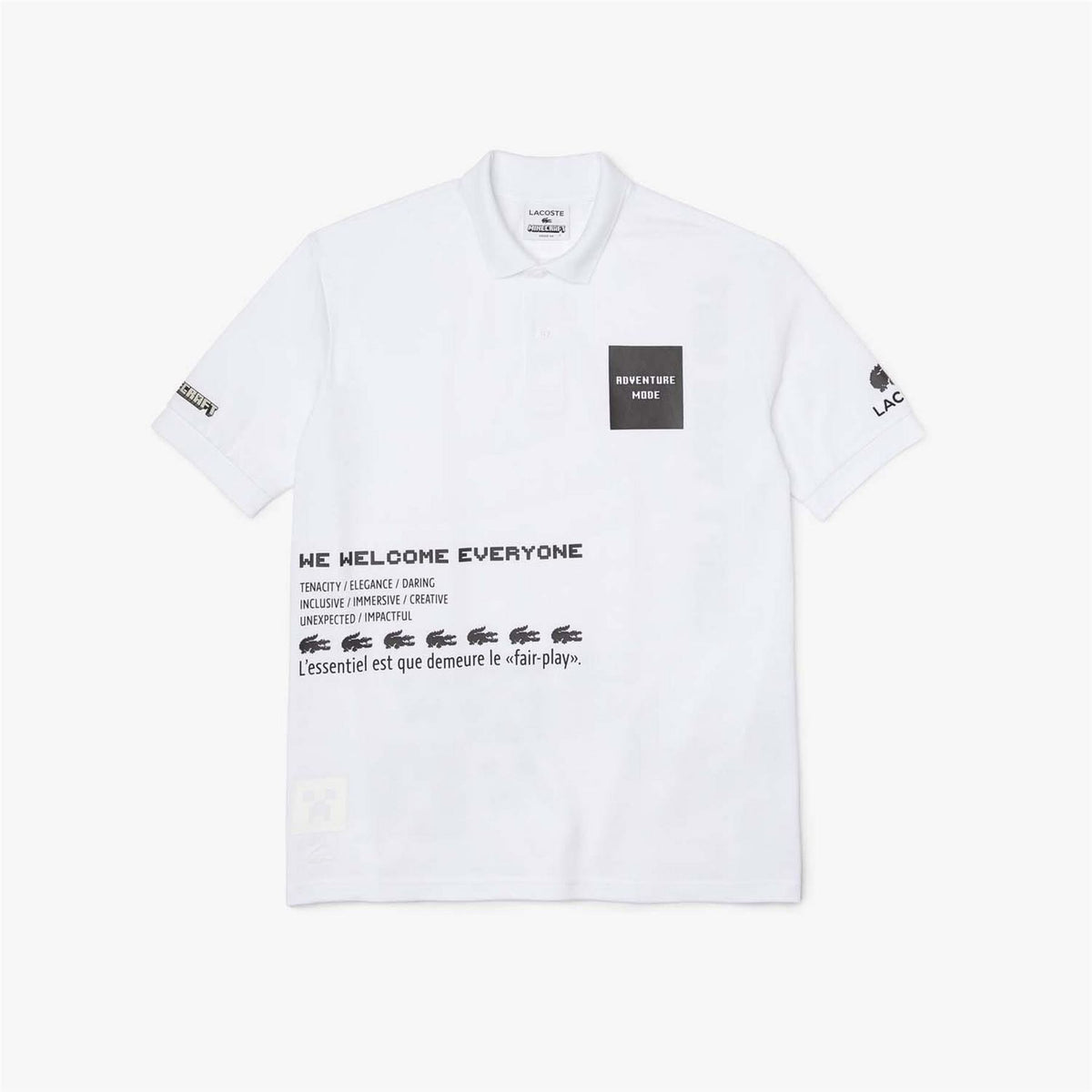 Lacoste X Minecraft Polo Shirt
