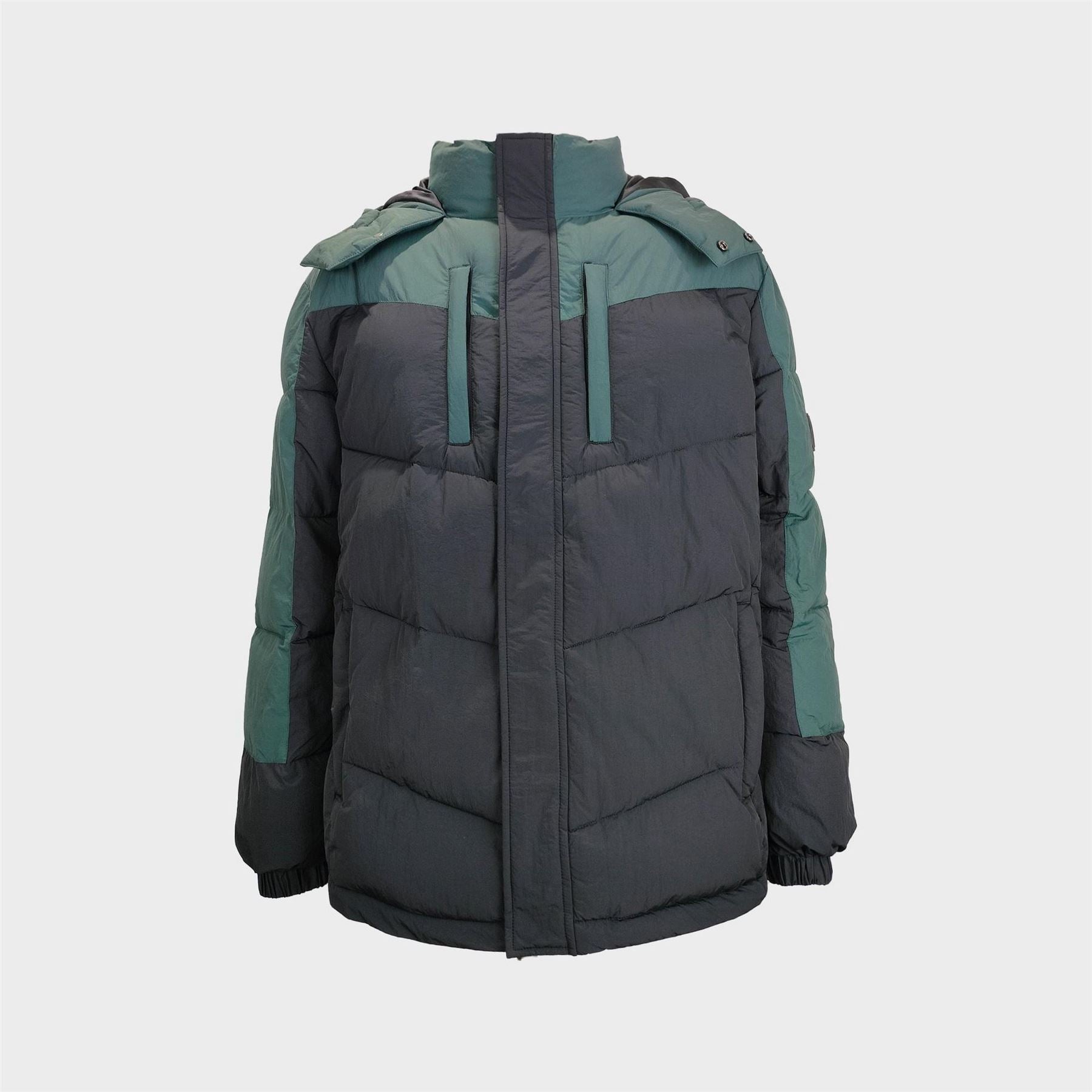 Jack Wills Coast Water and Wind Resistant Hooded Short Puffer Jacket