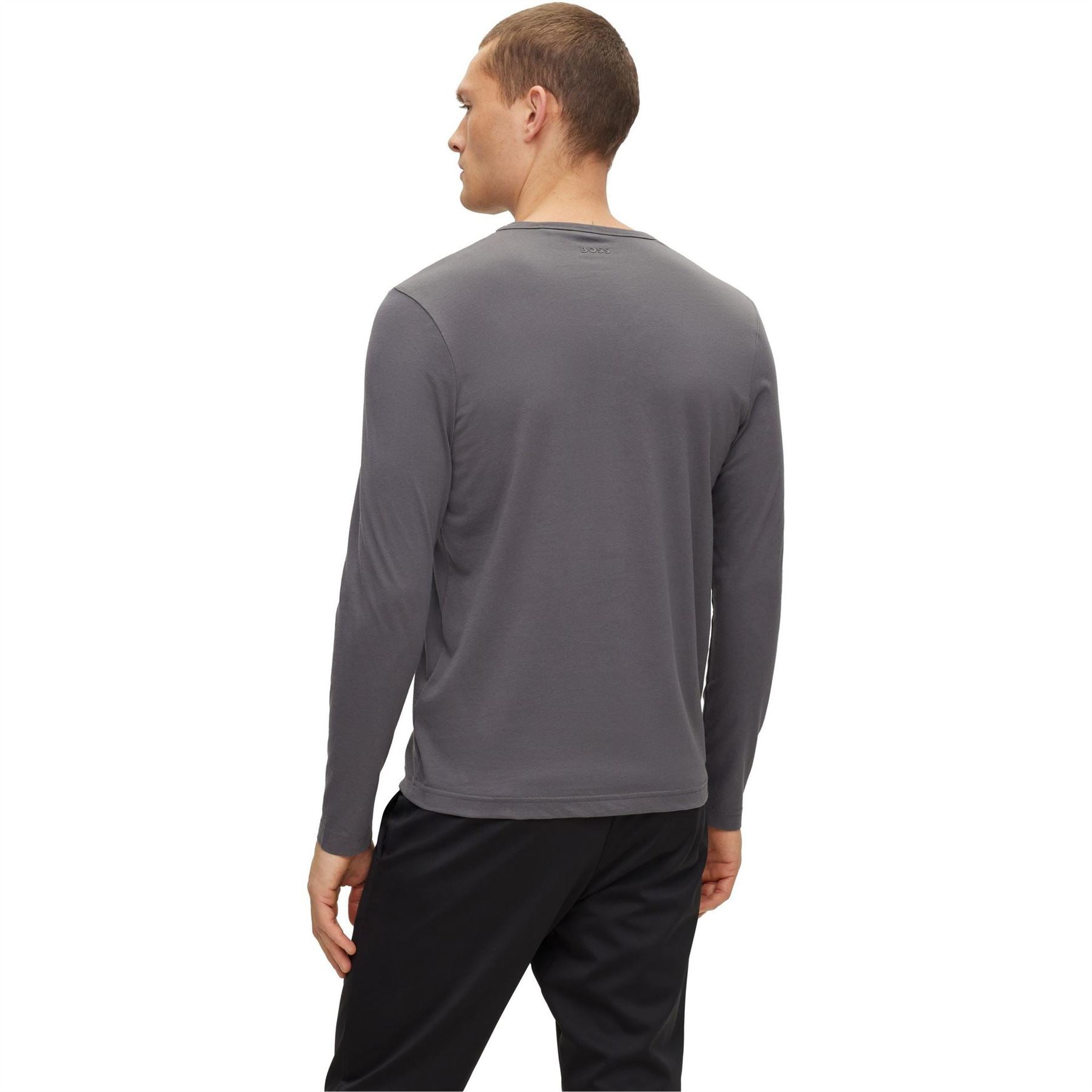 Boss Crew Neck Long Sleeve Regular Fit T-Shirt
