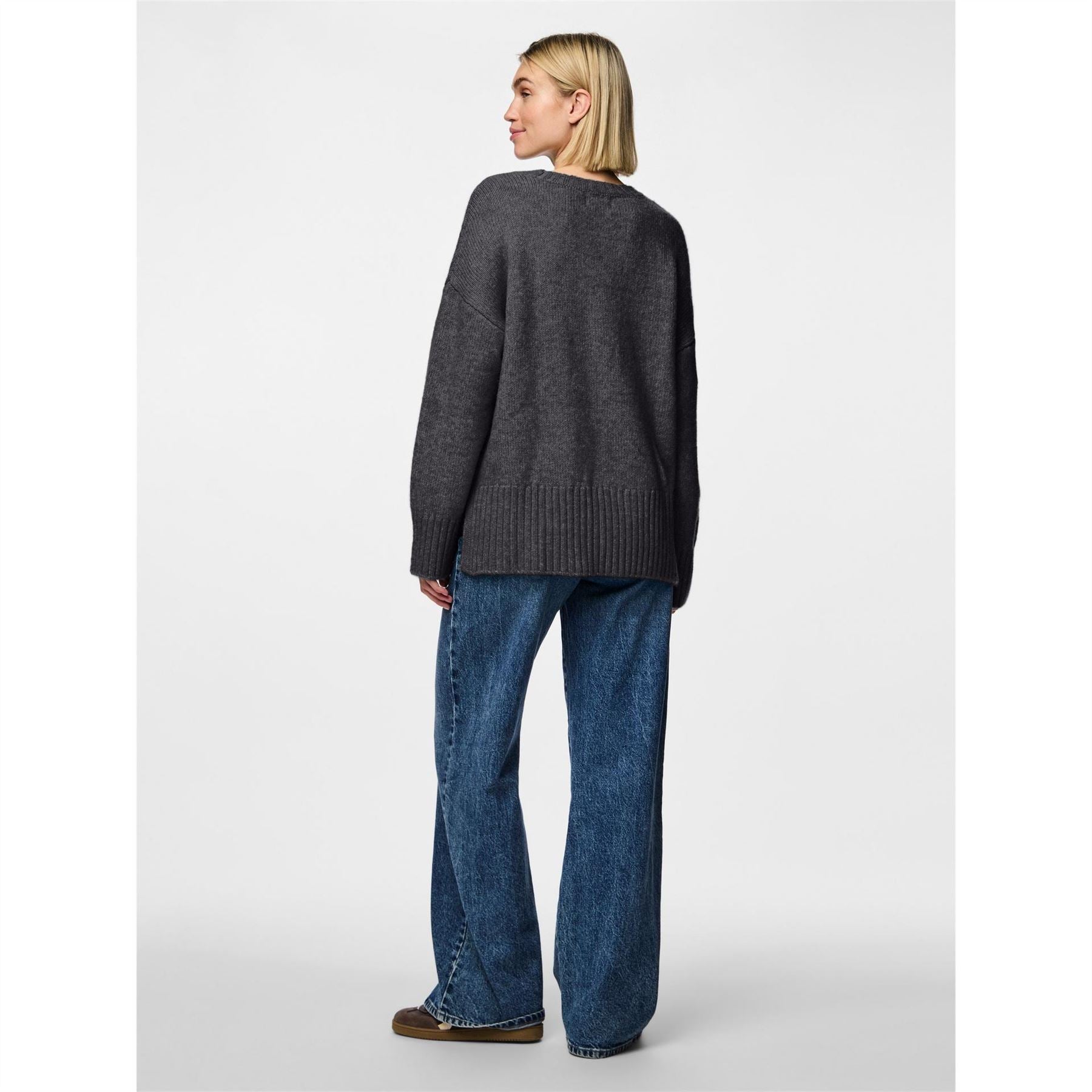 Pieces Oversize Fit Drop Shoulder Sweatshirt