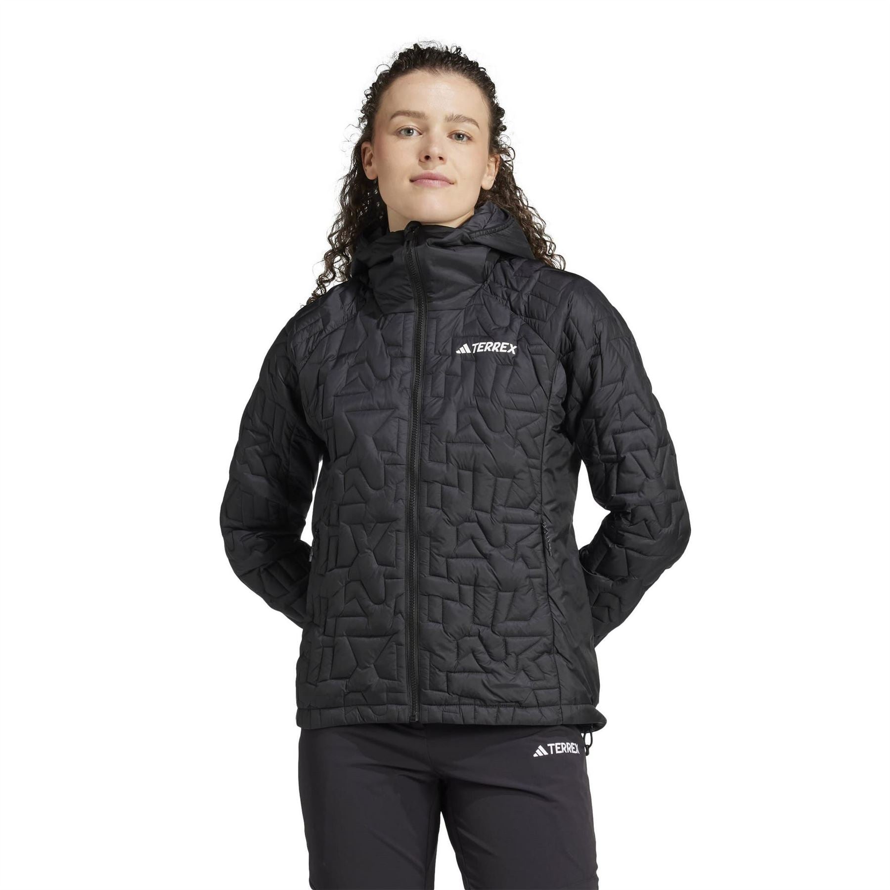 adidas Terrex Xperior PrimaLoft Insulated Hooded Long Sleeve Waterproof Jacket