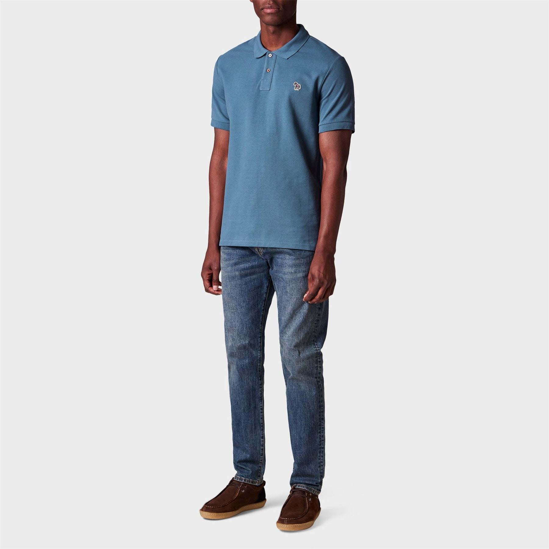 PS Paul Smith Regular Fit Zebra Polo Shirt