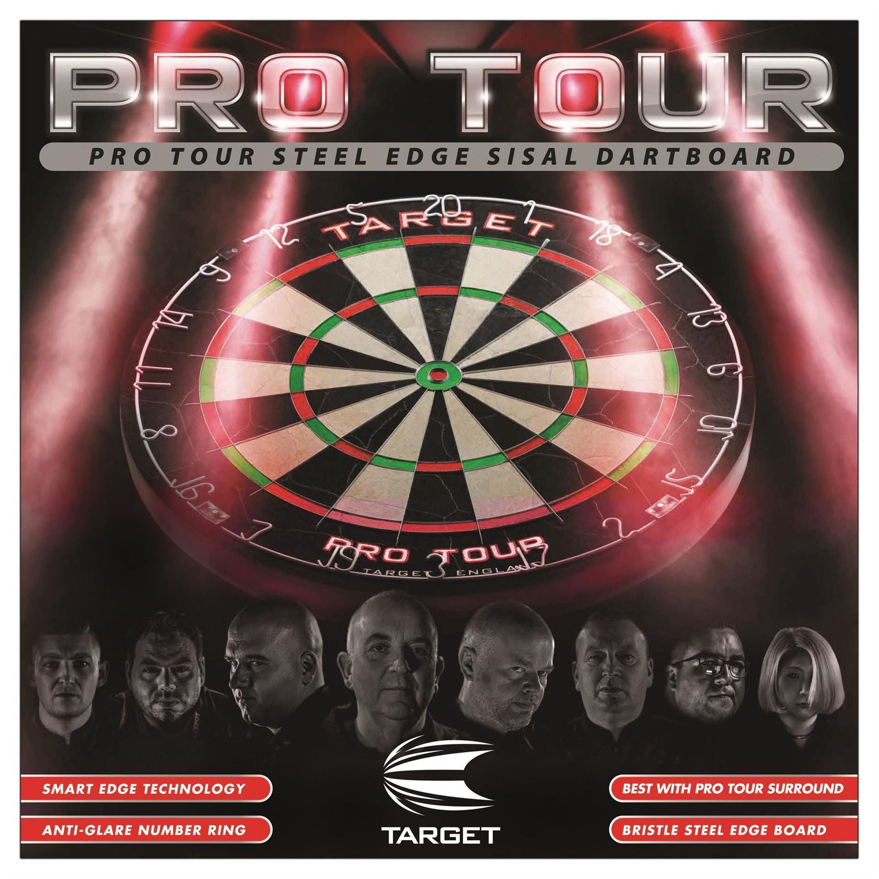 Target Darts Pro Tour Bristle Dartboard