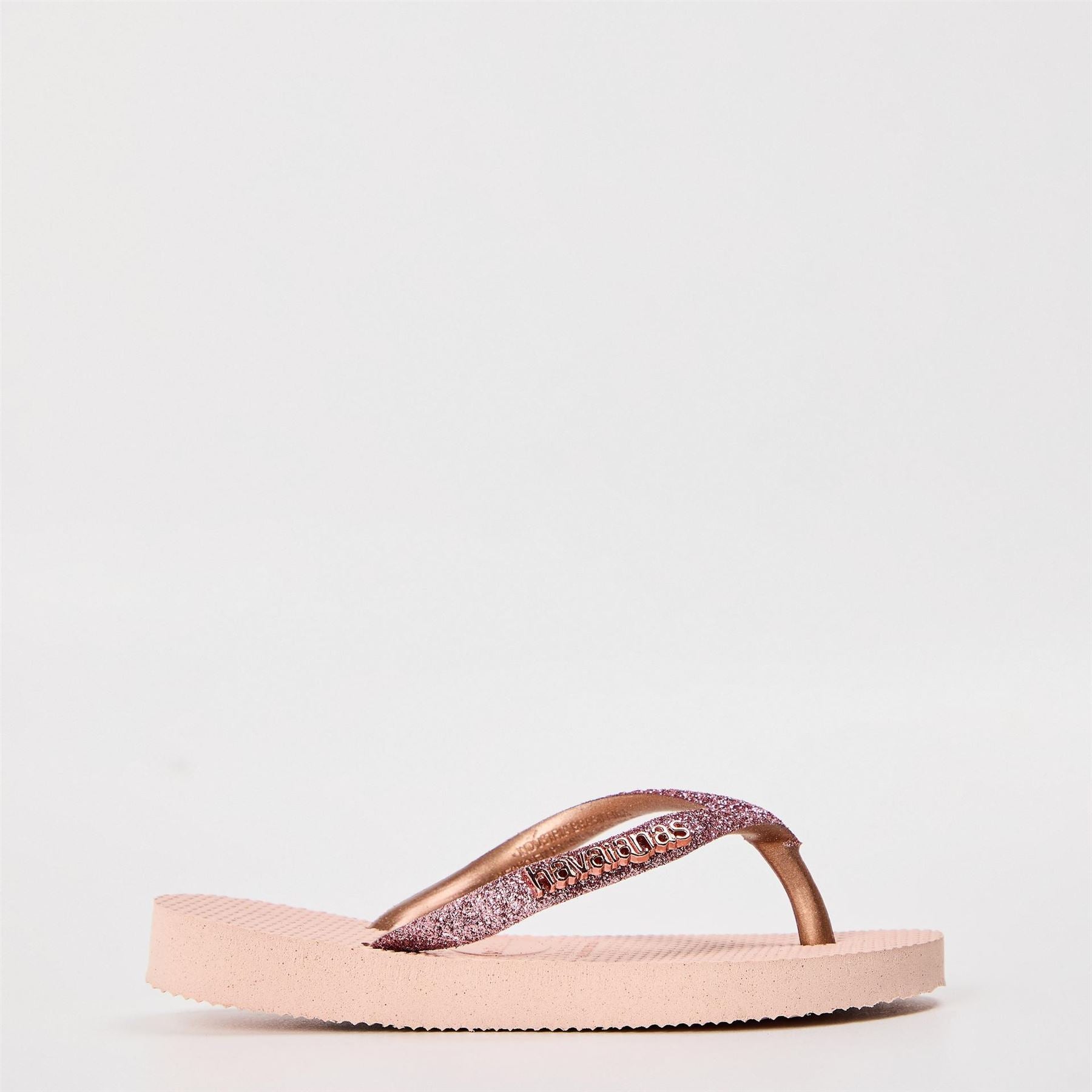 Havaianas Kids Slim Shiny Ballet Rose Flip Flops