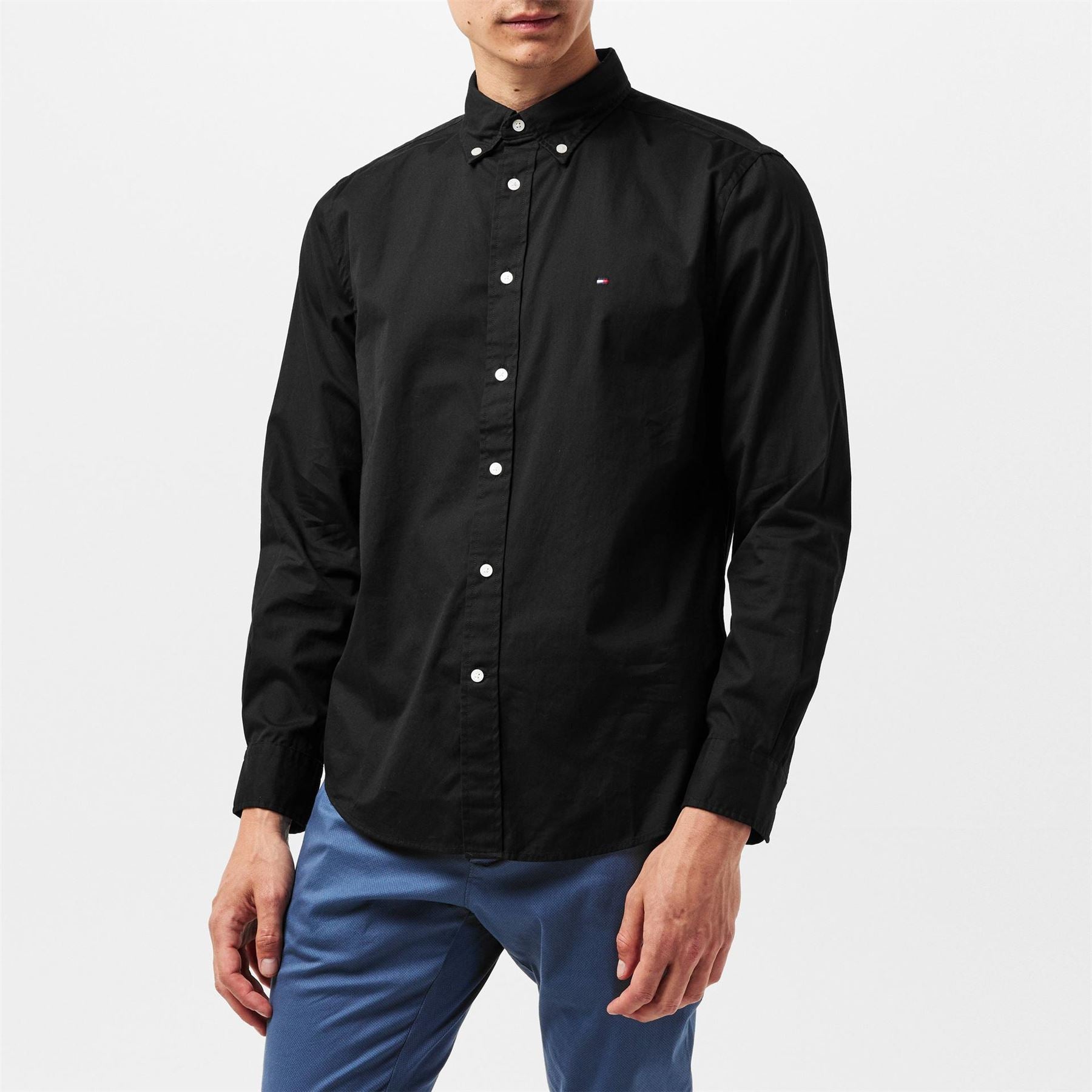 Tommy Hilfiger Flex Long Sleeve Poplin Shirt