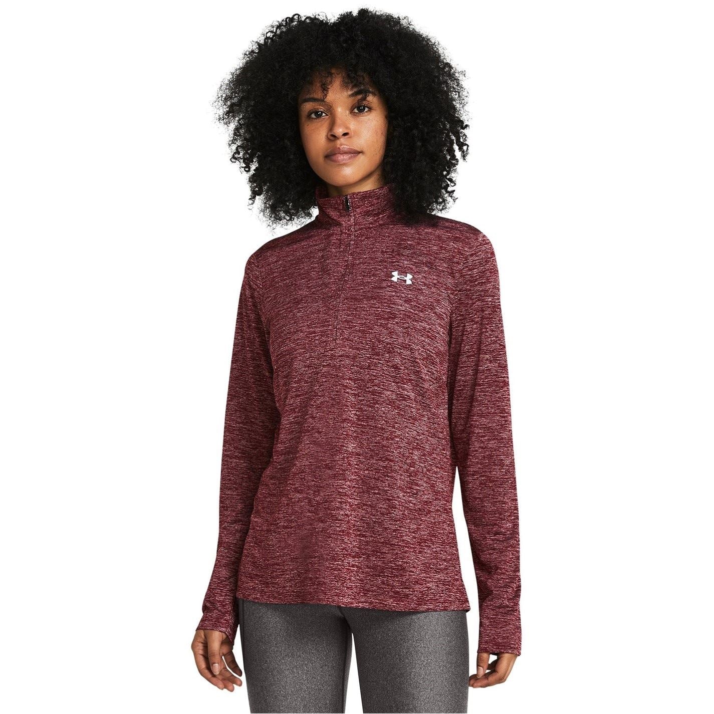 Under Armour Womens Armour Tech Half Zip Top