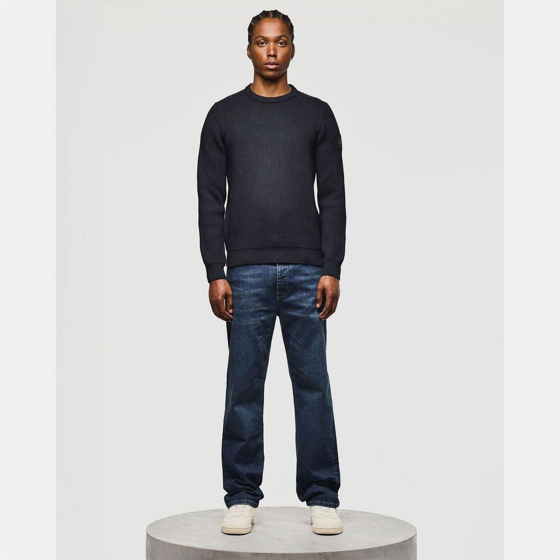 Weekend Offender Morello Rib Crew Knit Sweater