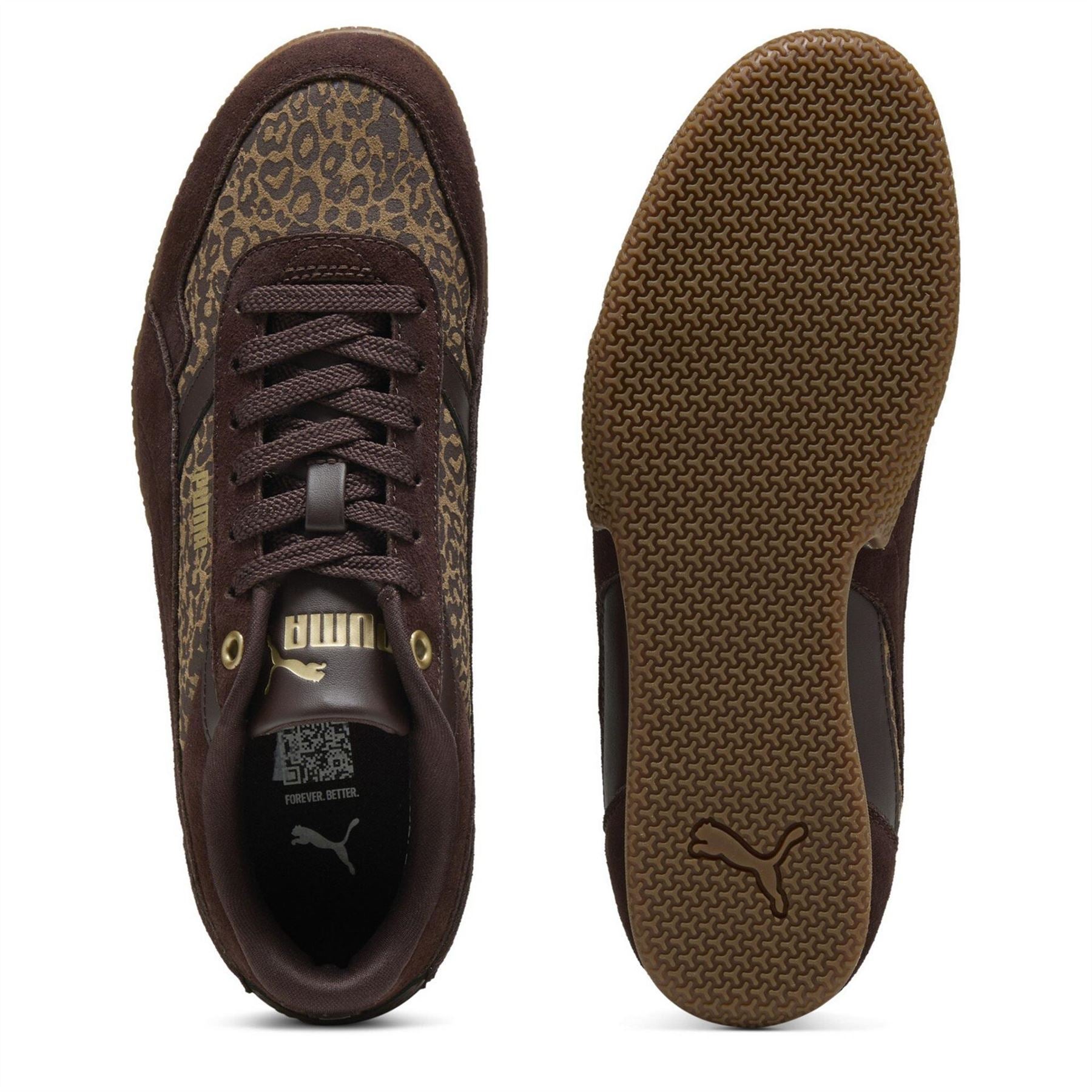 Puma Bella D Feline Canvas Low Top Sneakers
