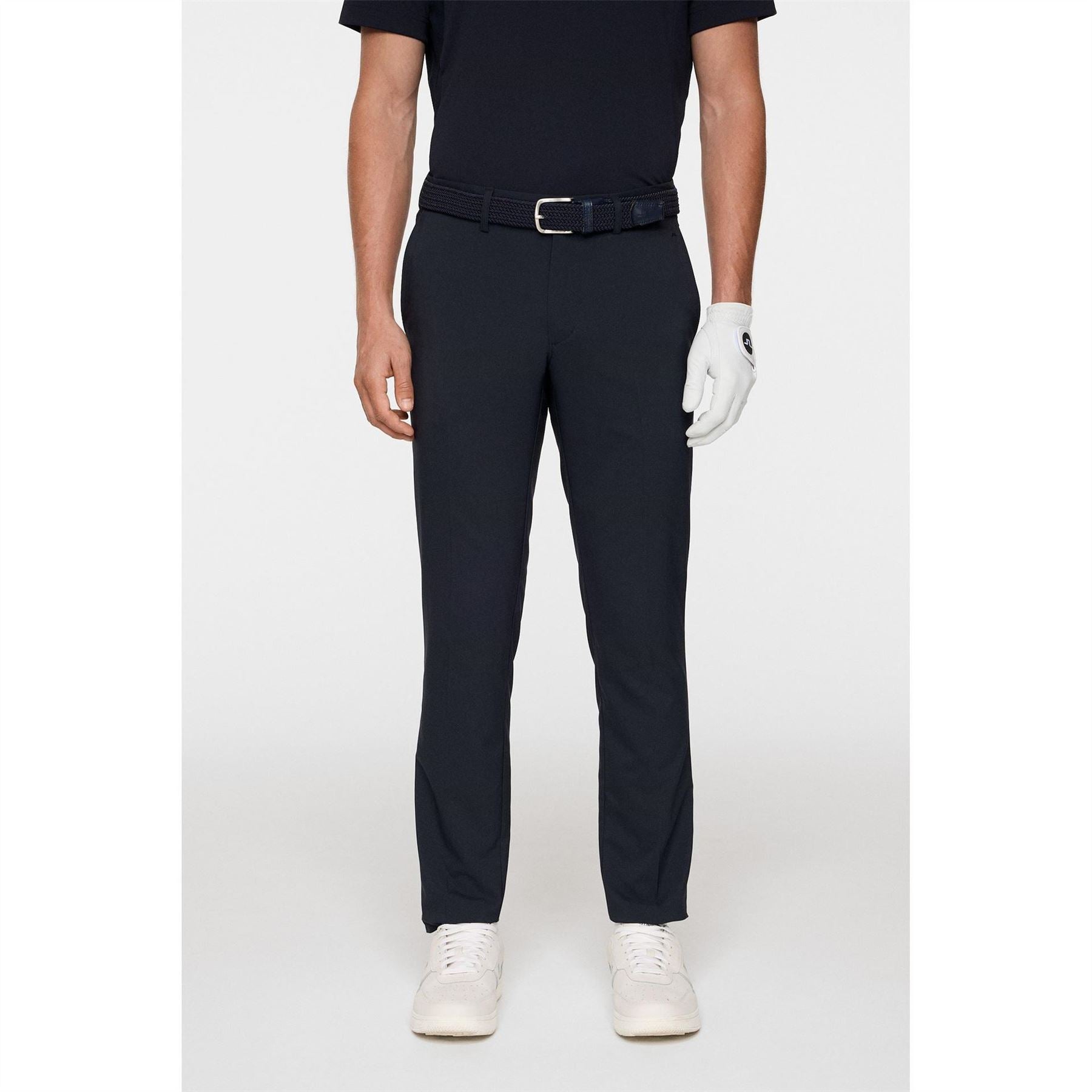 J Lindeberg Golf Elof Solid Patterned Slim Chinos