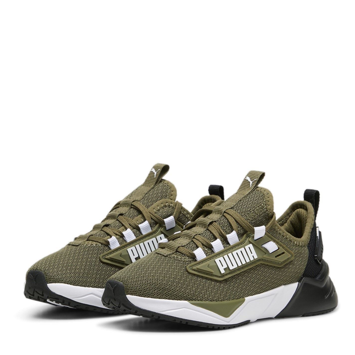 Puma Retaliate 3 Low Top Round Toe Flat Heel Sneakers