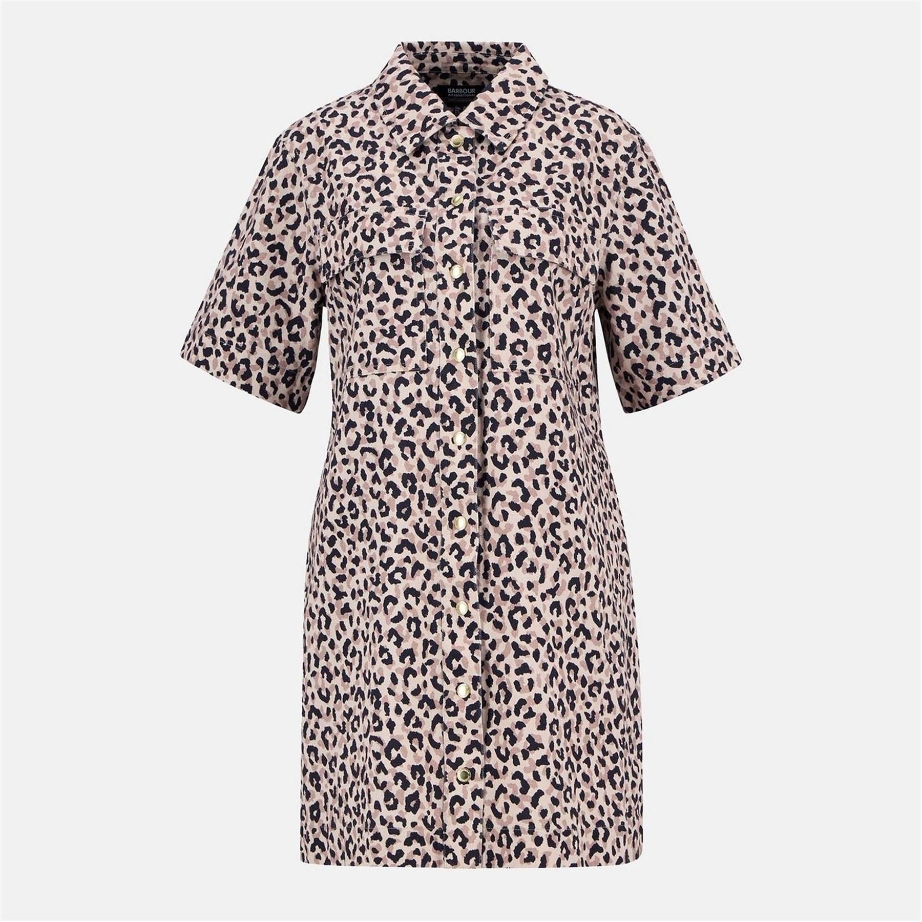 Barbour International Printed Mini Dress