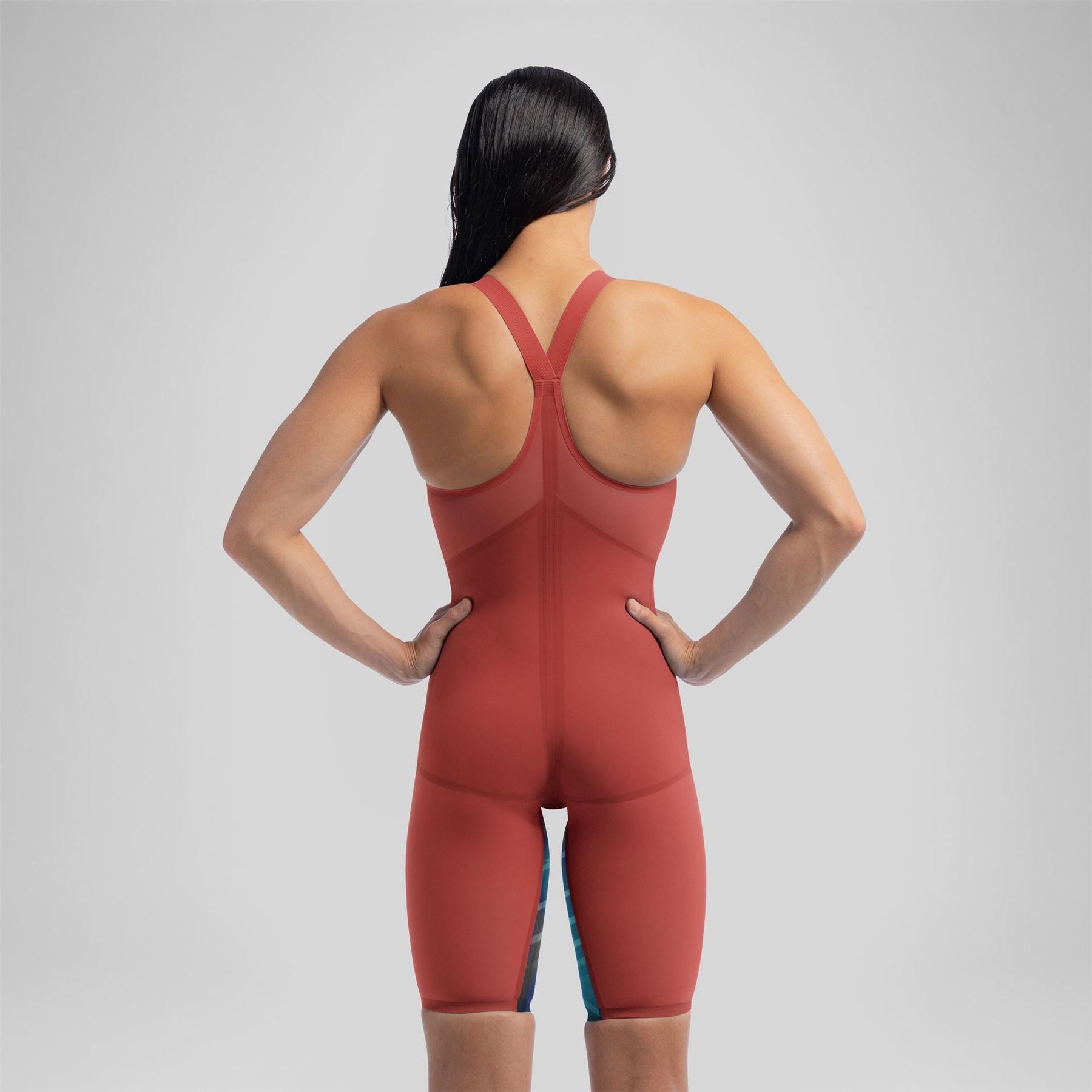 Speedo LZR Valor 2.0 Abstract Patterned Swimsuit