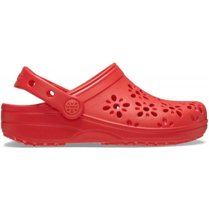 Crocs Kids Classic Floral Cut Clogs