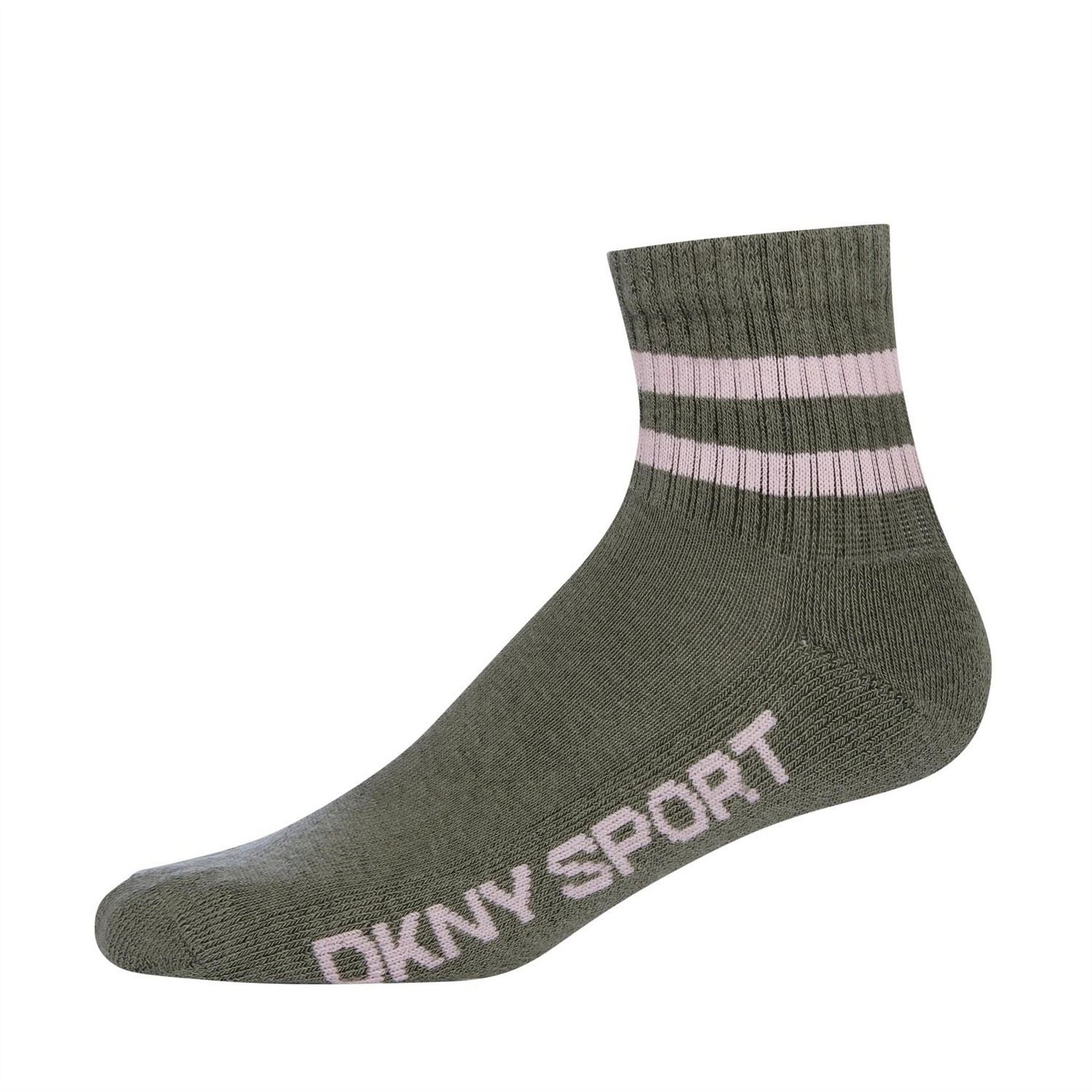 DKNY Womens 3 Pack Sports Socks Chaya