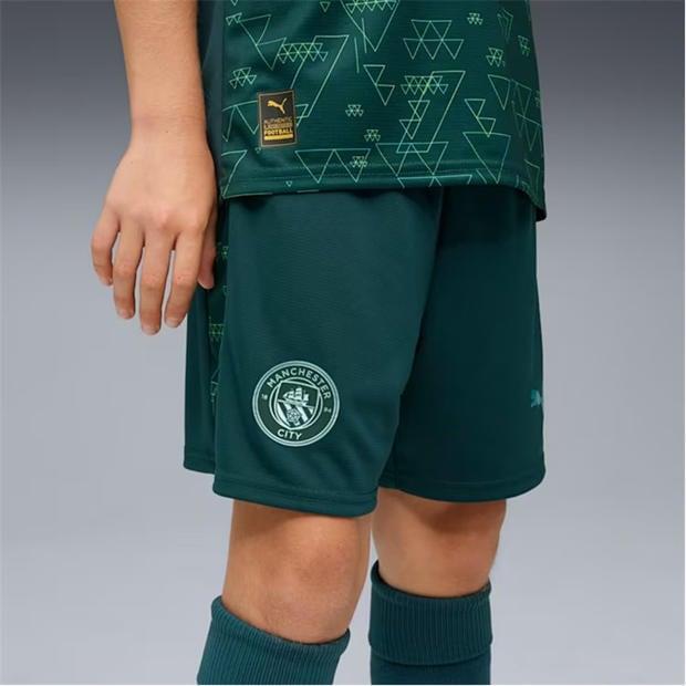 Puma Manchester City Fourth Shorts 2025 2026 Juniors
