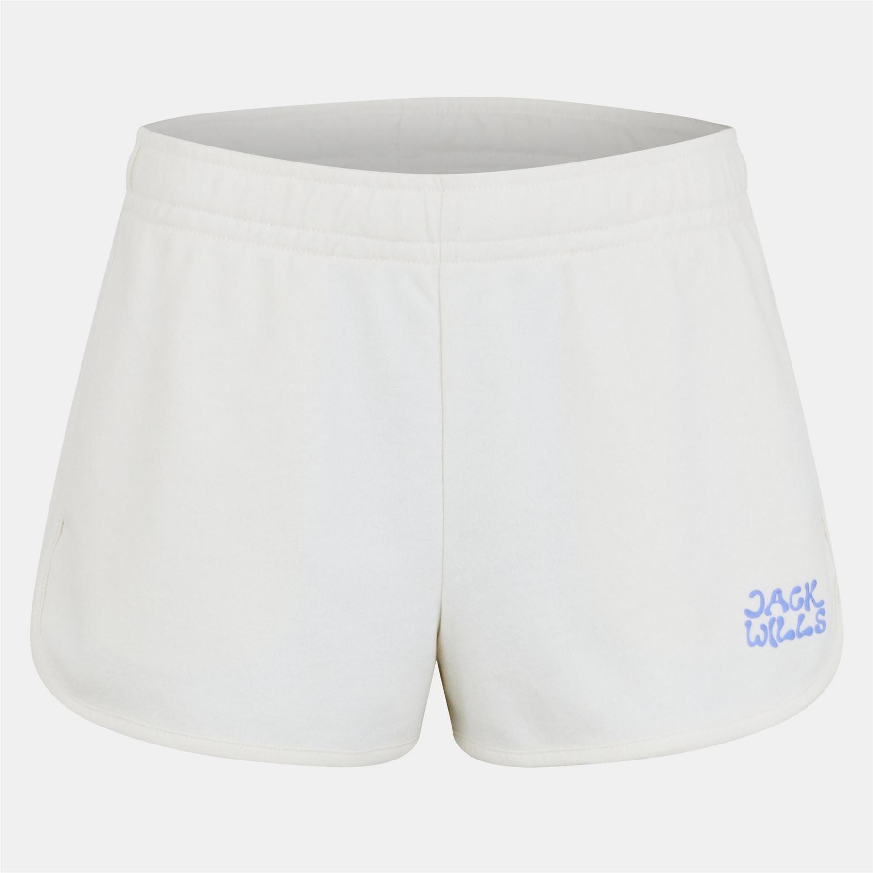 Jack Wills Binded Sweat Shorts with Curved Hem