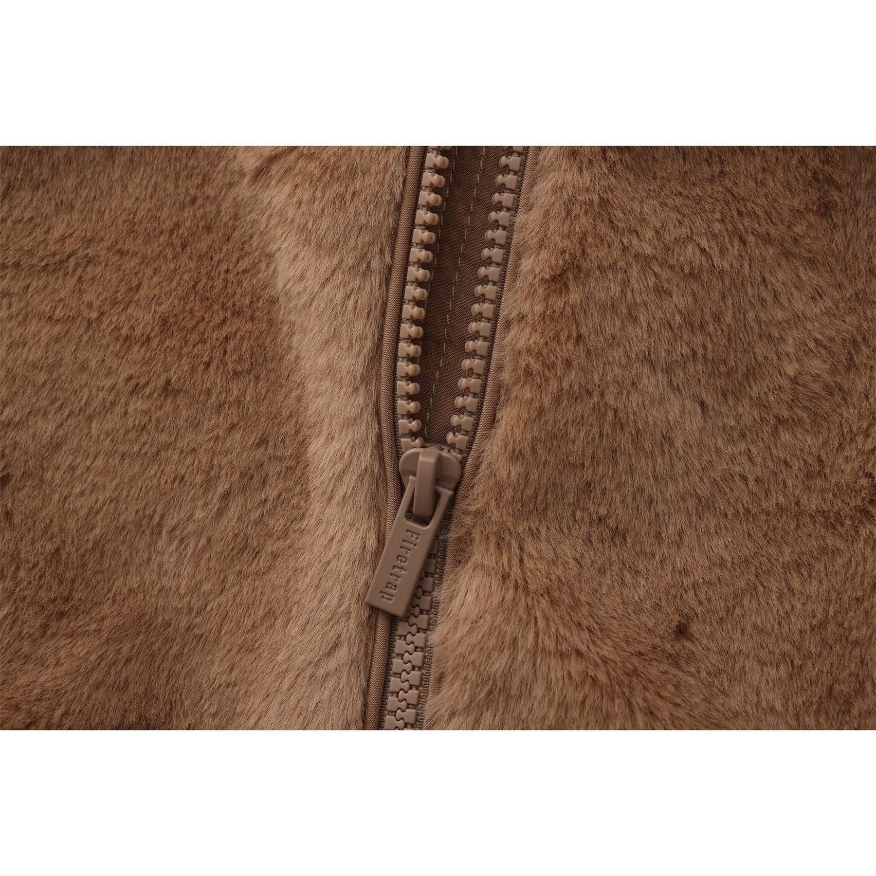 Firetrap Short Plush Jacket