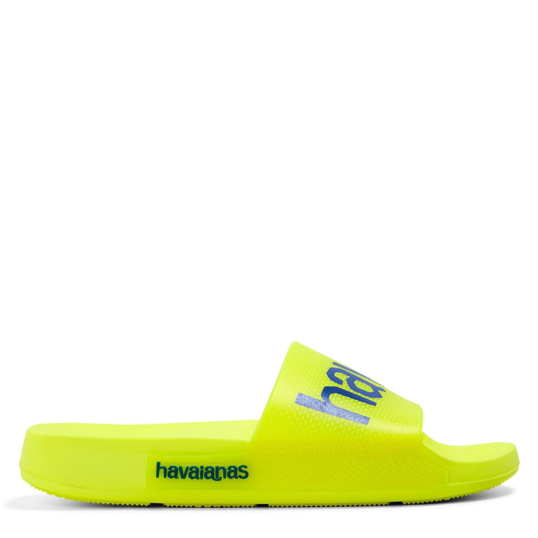 Havaianas Solid Patterned Open Toe Slide Sandals