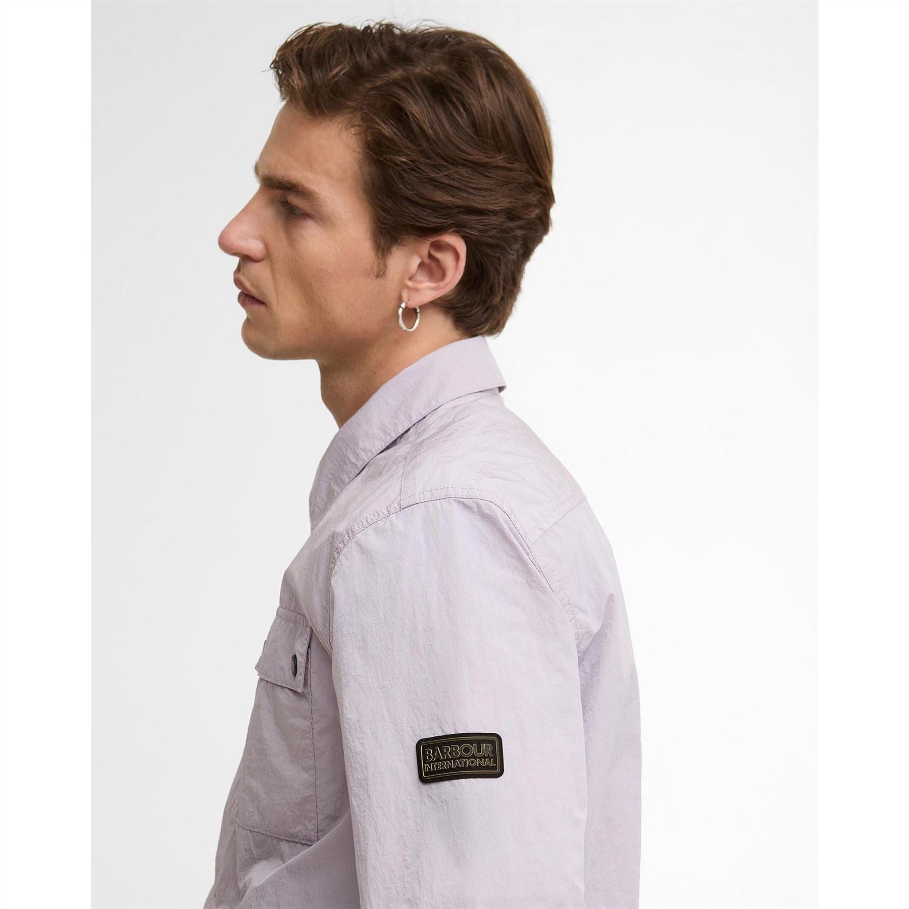Barbour International Inline Zip Through Overshirt