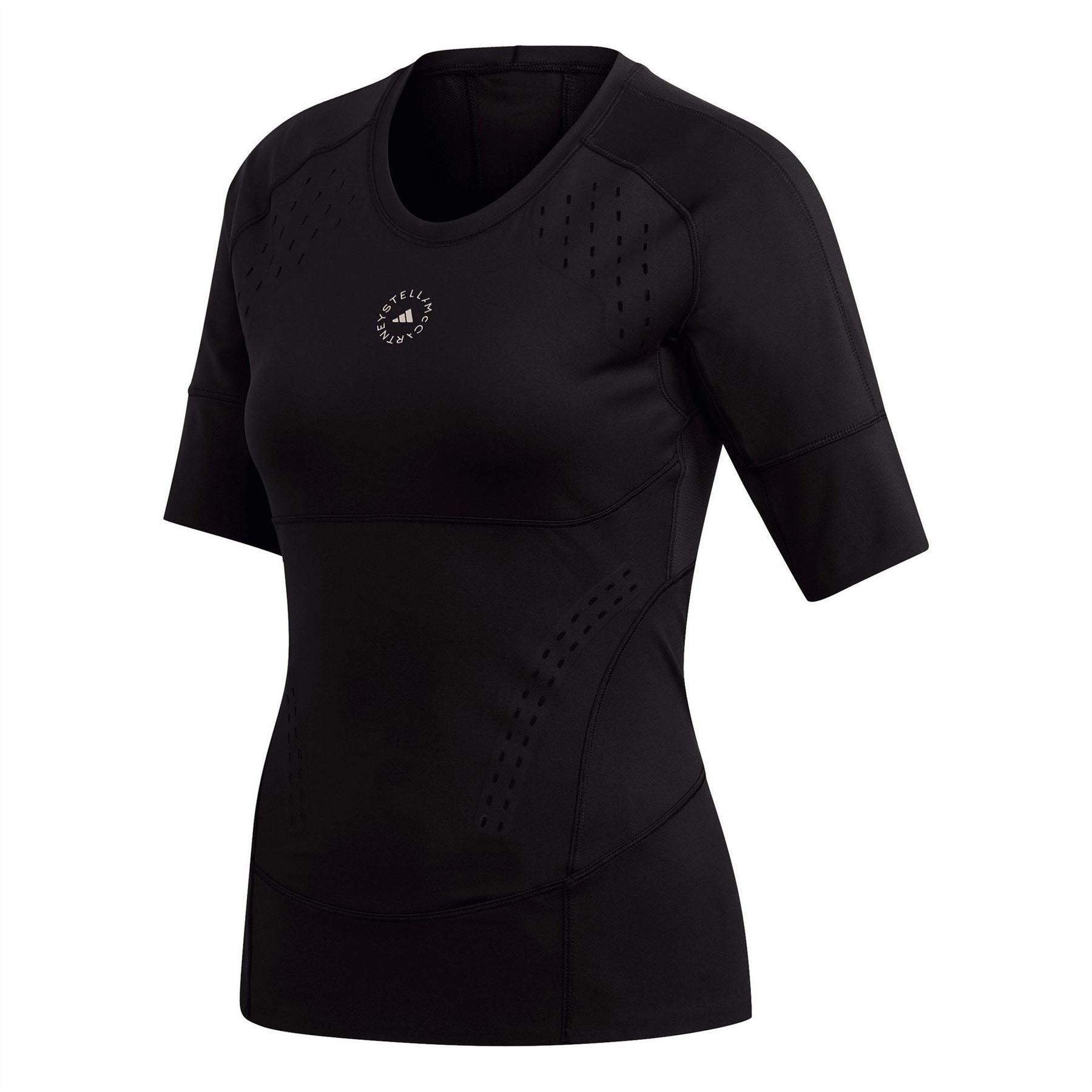 adidas Originals Waist Length Slim Fit Crew Neck T-Shirt