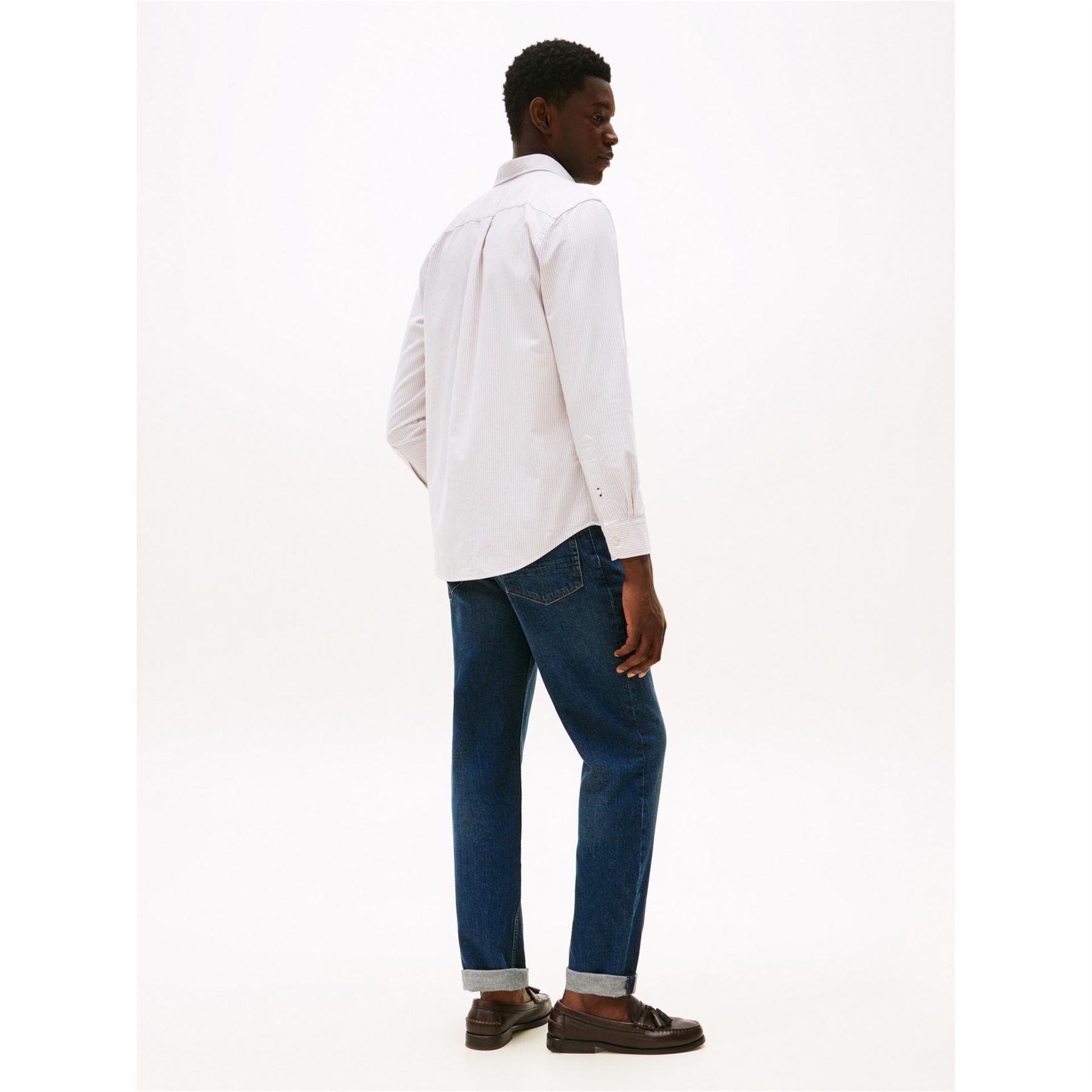 Tommy Hilfiger 1985 Flex Oxford Stripe  Shirt