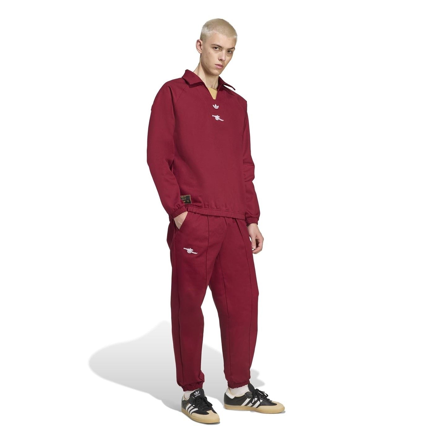 adidas Mens Arsenal Icons Drill Top