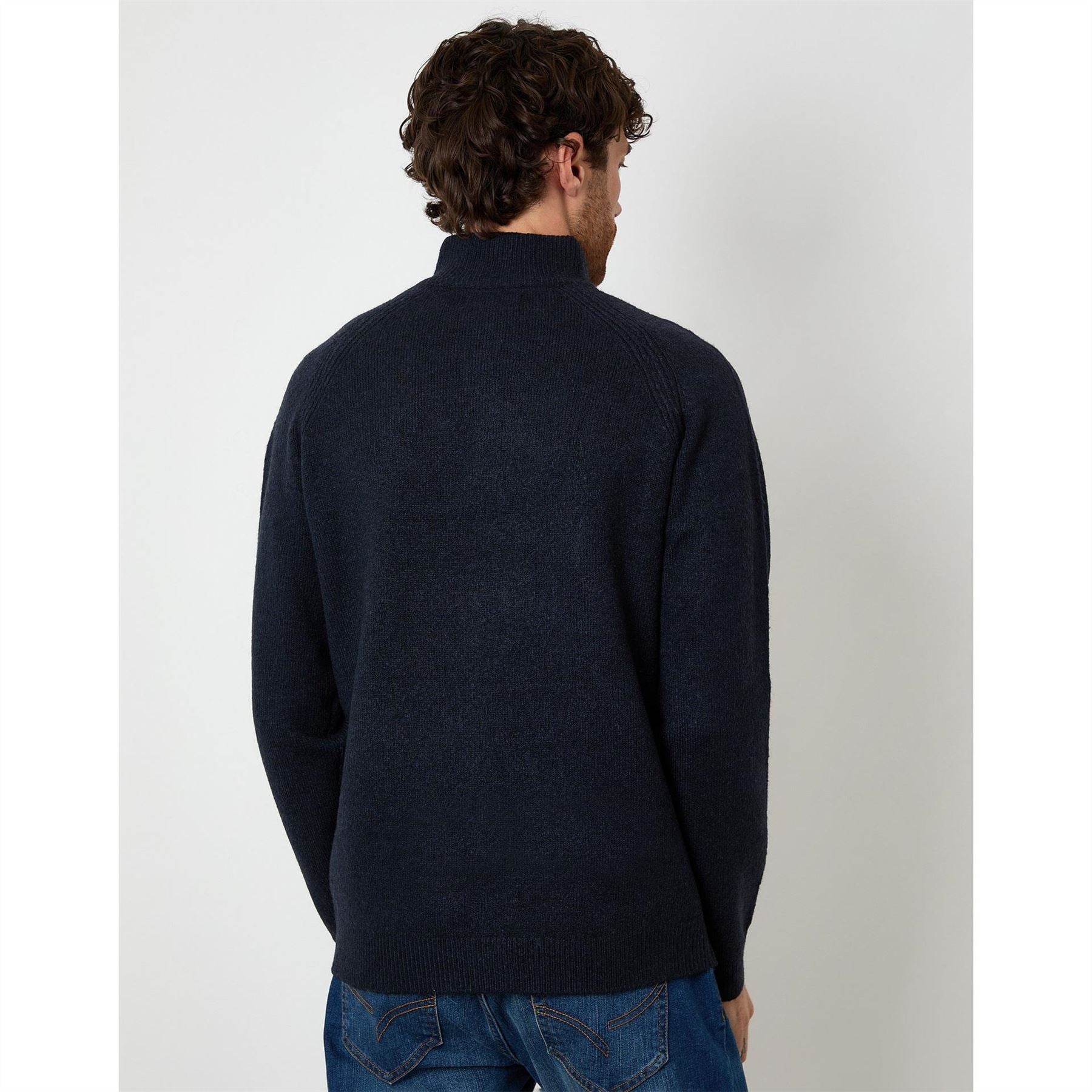 Threadbare Tb Rossen Quarter Zip Fleece