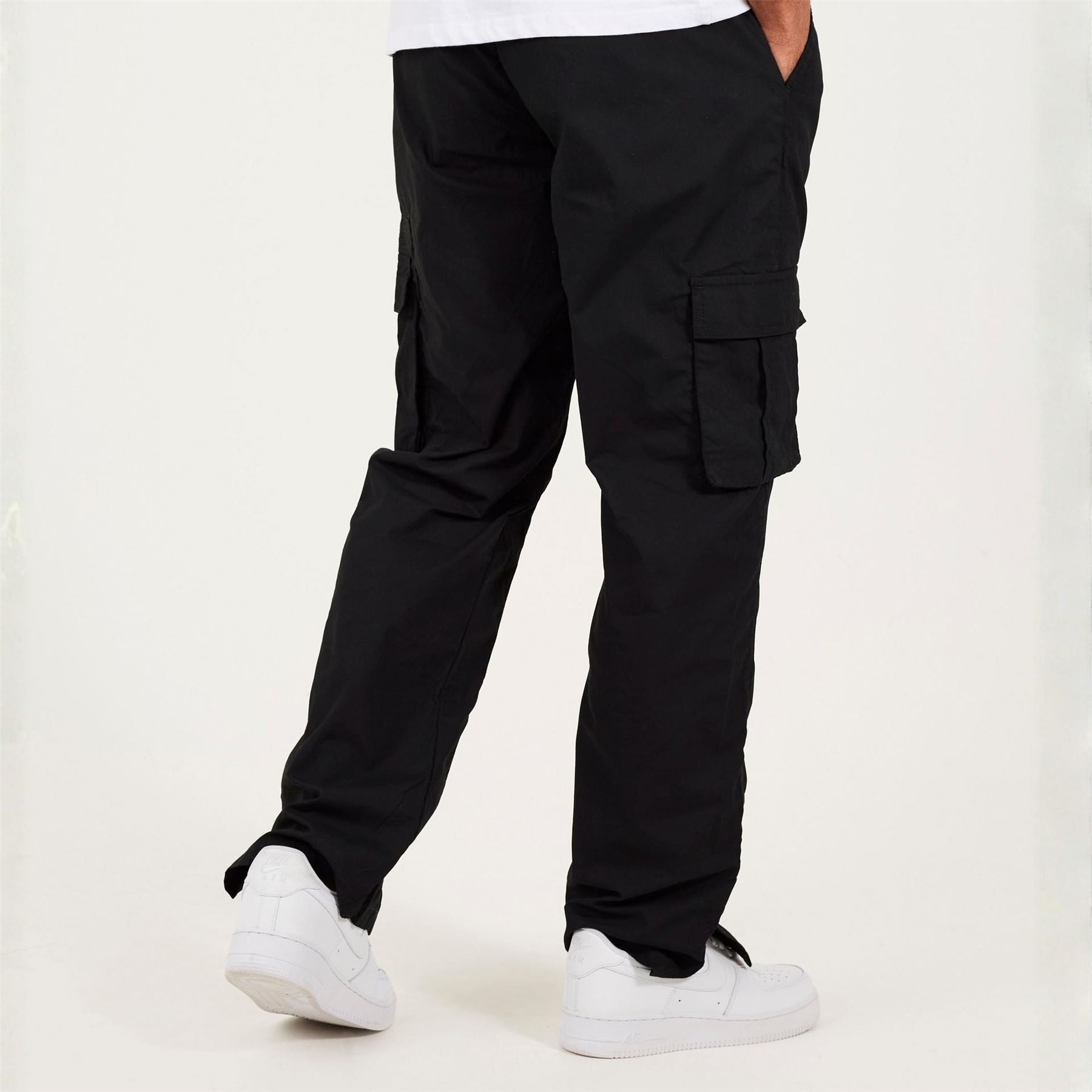 Brave Soul Poplin Cargo Trousers