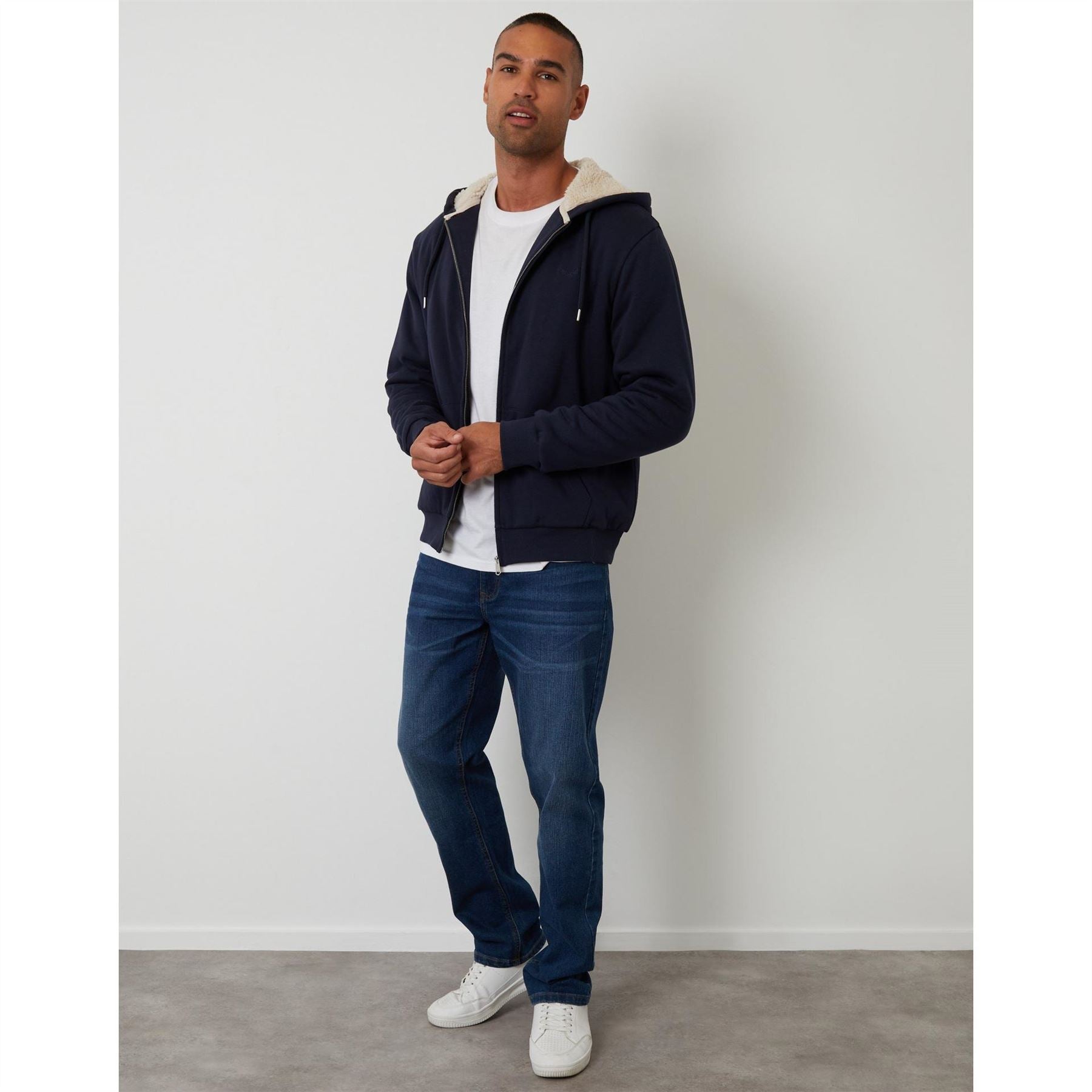 Threadbare Tb Tate Zip Hoodie