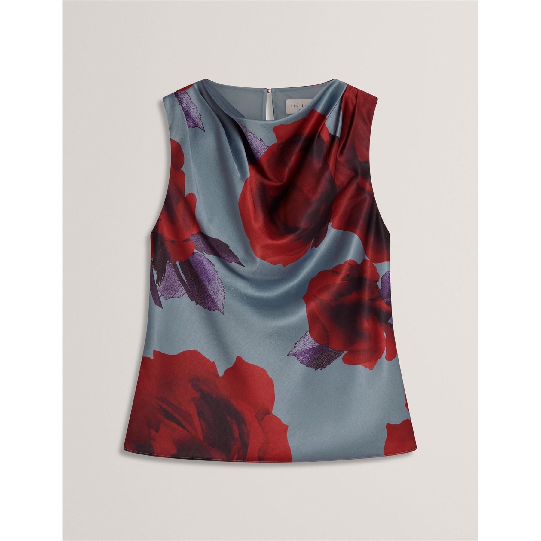 Ted Baker Cowl Neck Sleeveless Shell Blouse