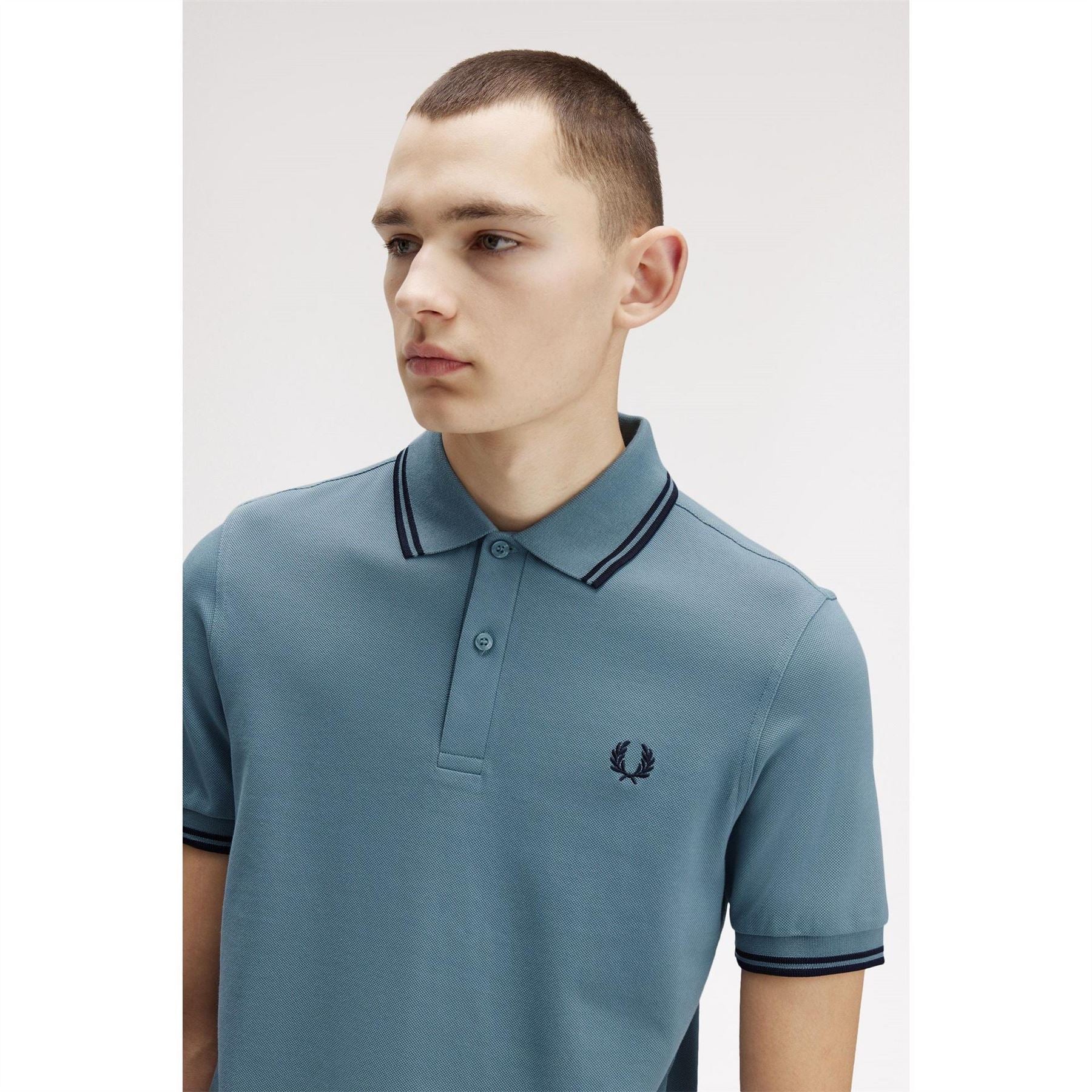 Fred Perry Sleeve Twin Tipped Polo Shirt