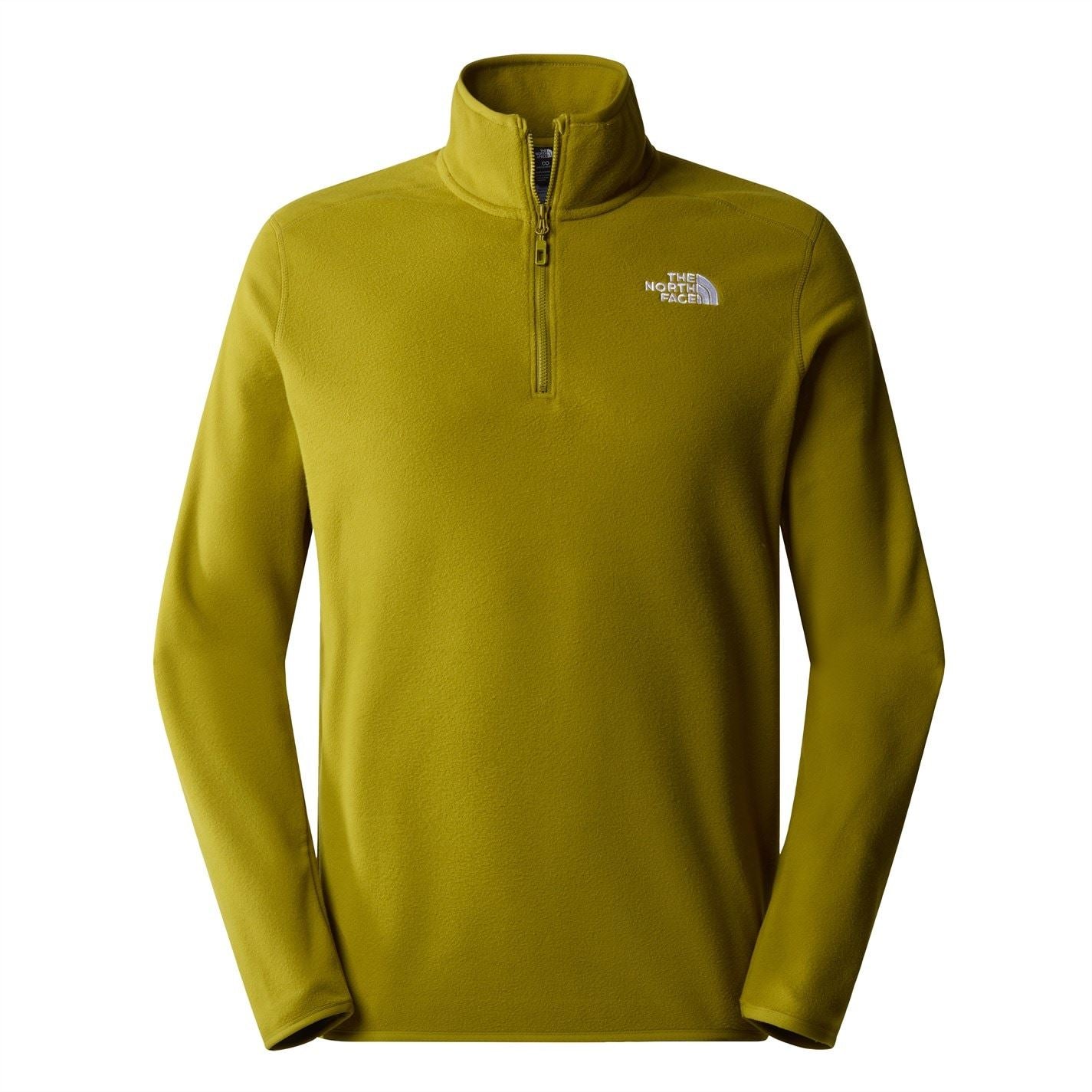 The North Face Mens 100 Glacier Quarter Zip Fleece