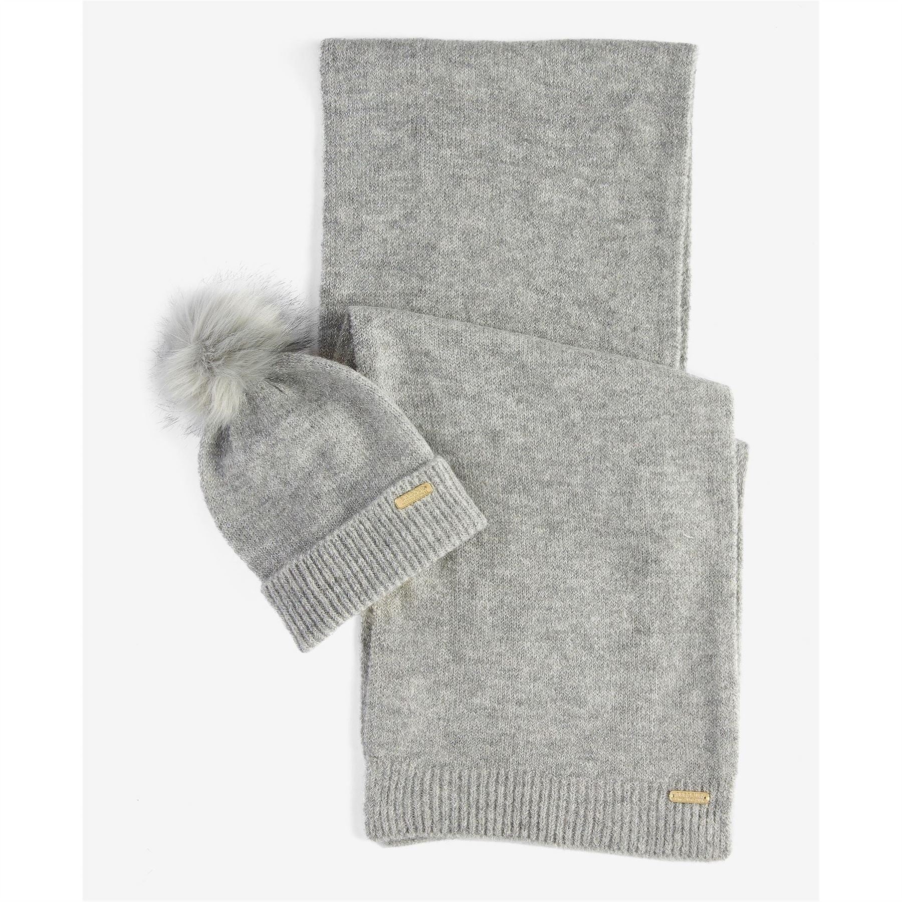 Barbour International Beanie  And  Scarf Gift Set