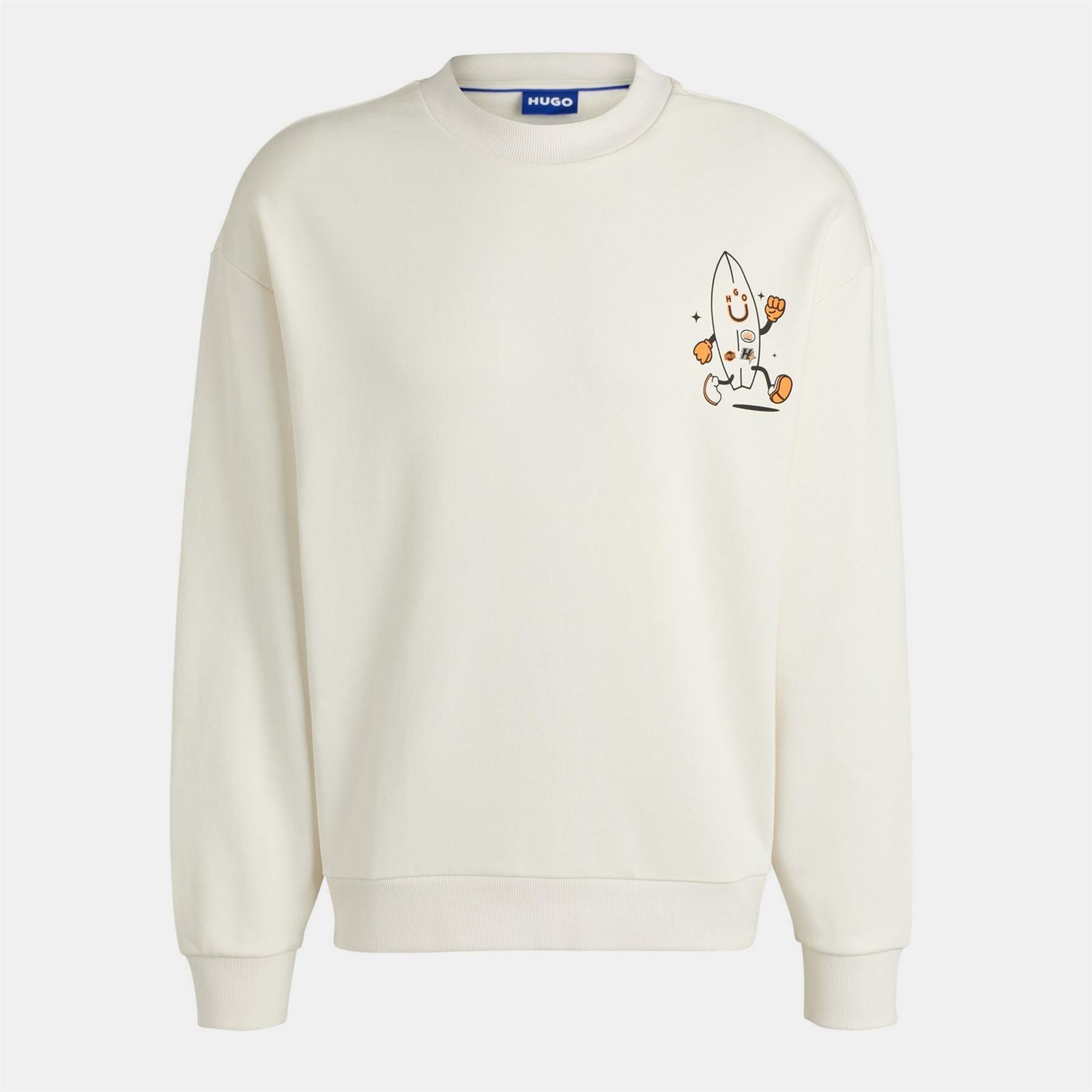 Hugo Regular Fit Long Sleeve Sweatshirt