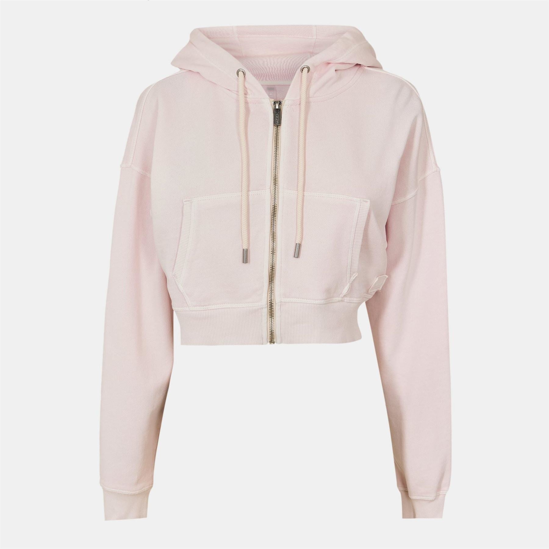 DKNY Full Zip Lightweight Fleece Hoodie