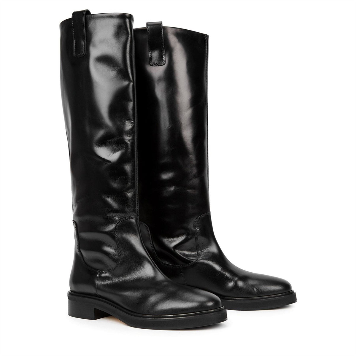 Aeyde Calf Flat Knee Boot