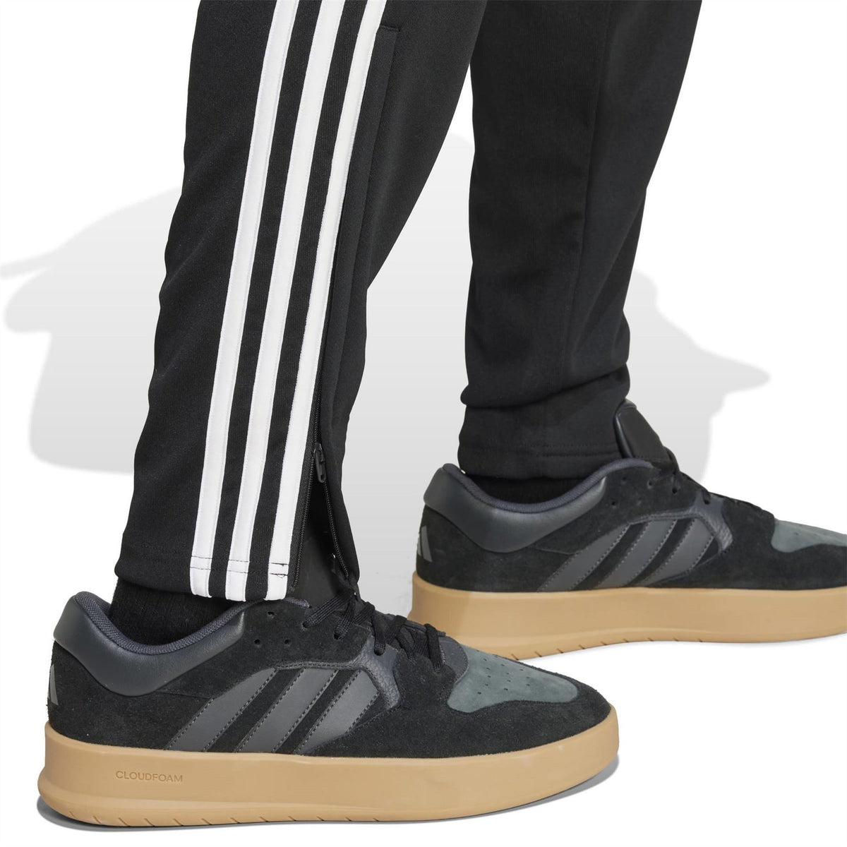 adidas Sereno Winter Black Performance Tracksuit Bottoms